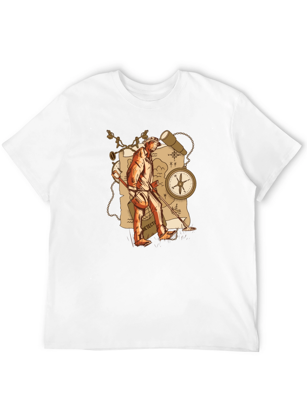 Treasure Hunter Graphic T-Shirt - Adventure Awaits!