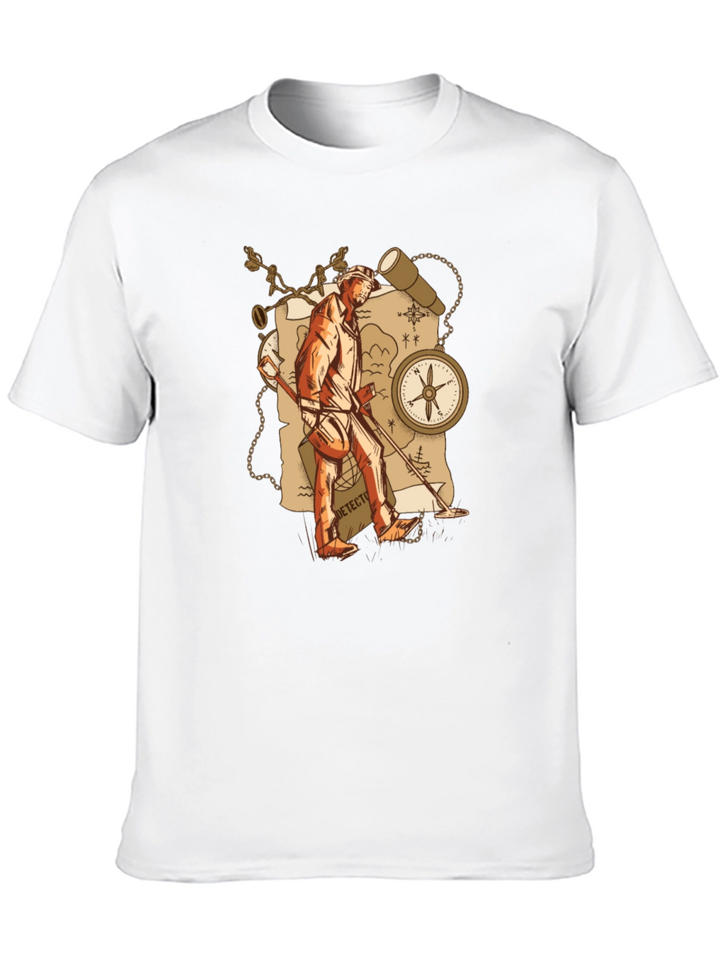 Treasure Hunter Graphic T-Shirt - Adventure Awaits!