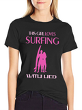This Girl Loves Surfing Graphic Tee