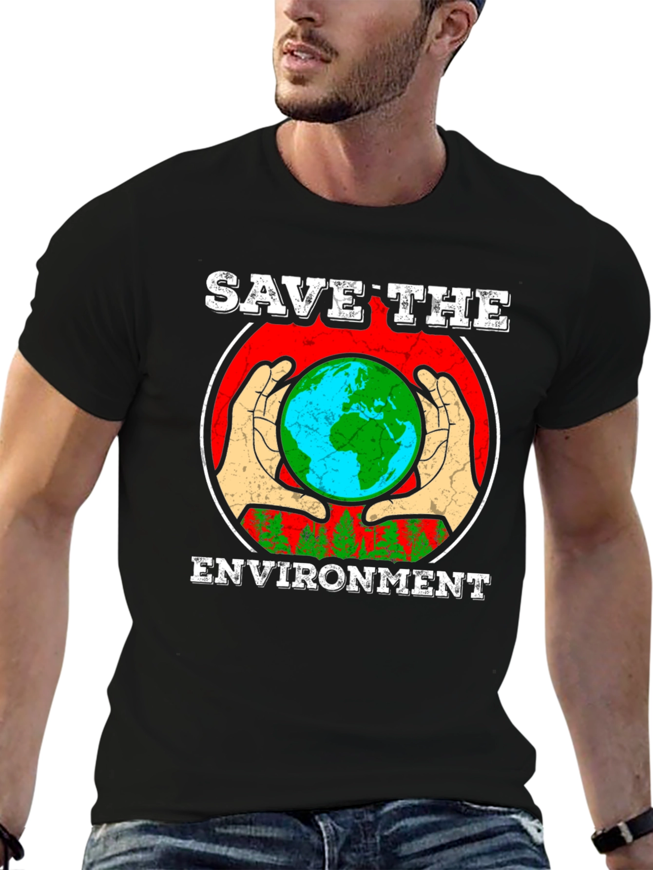 Save the Environment Graphic T-Shirt