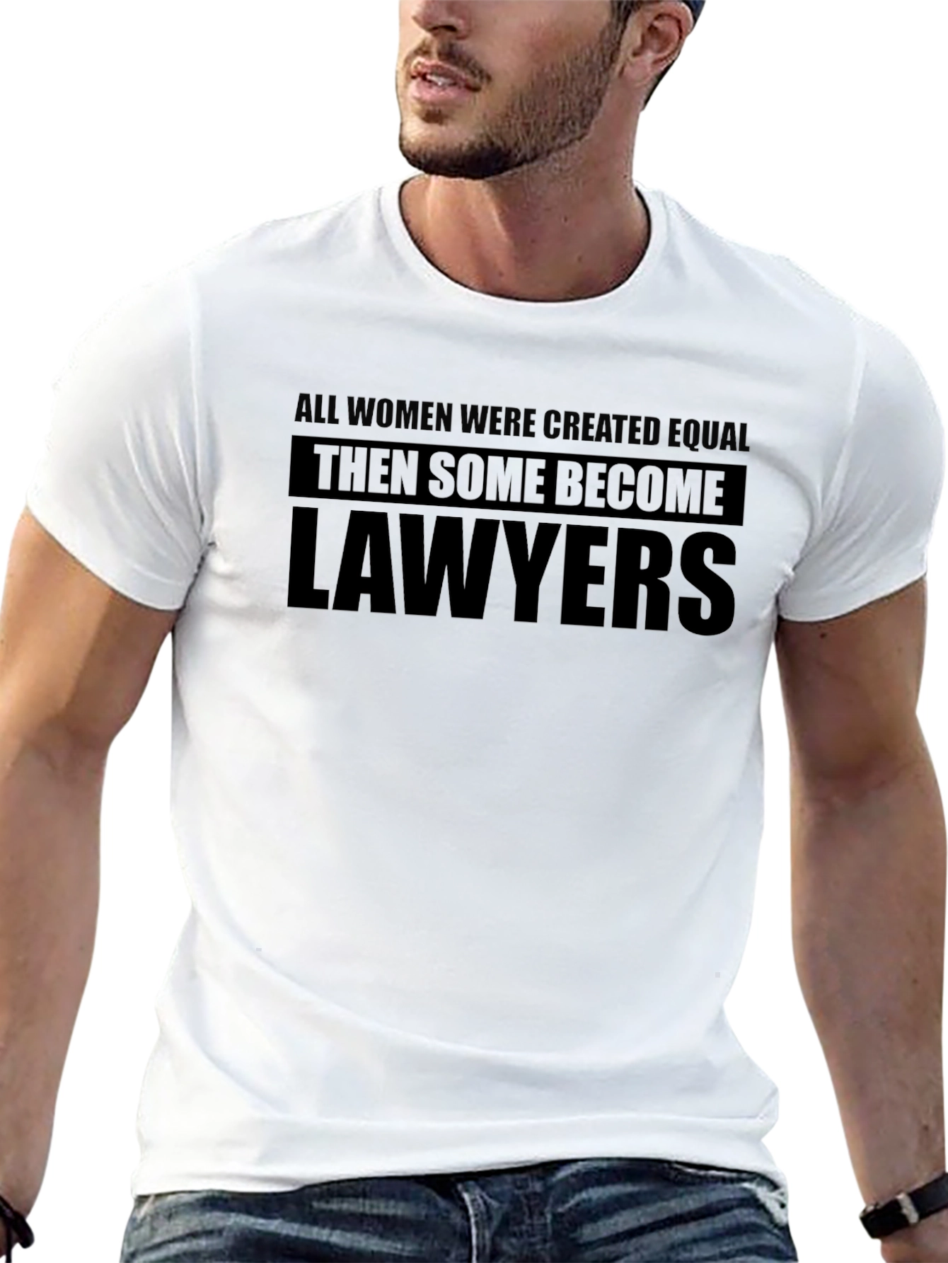 Lawyer Womens Graphic T-Shirt