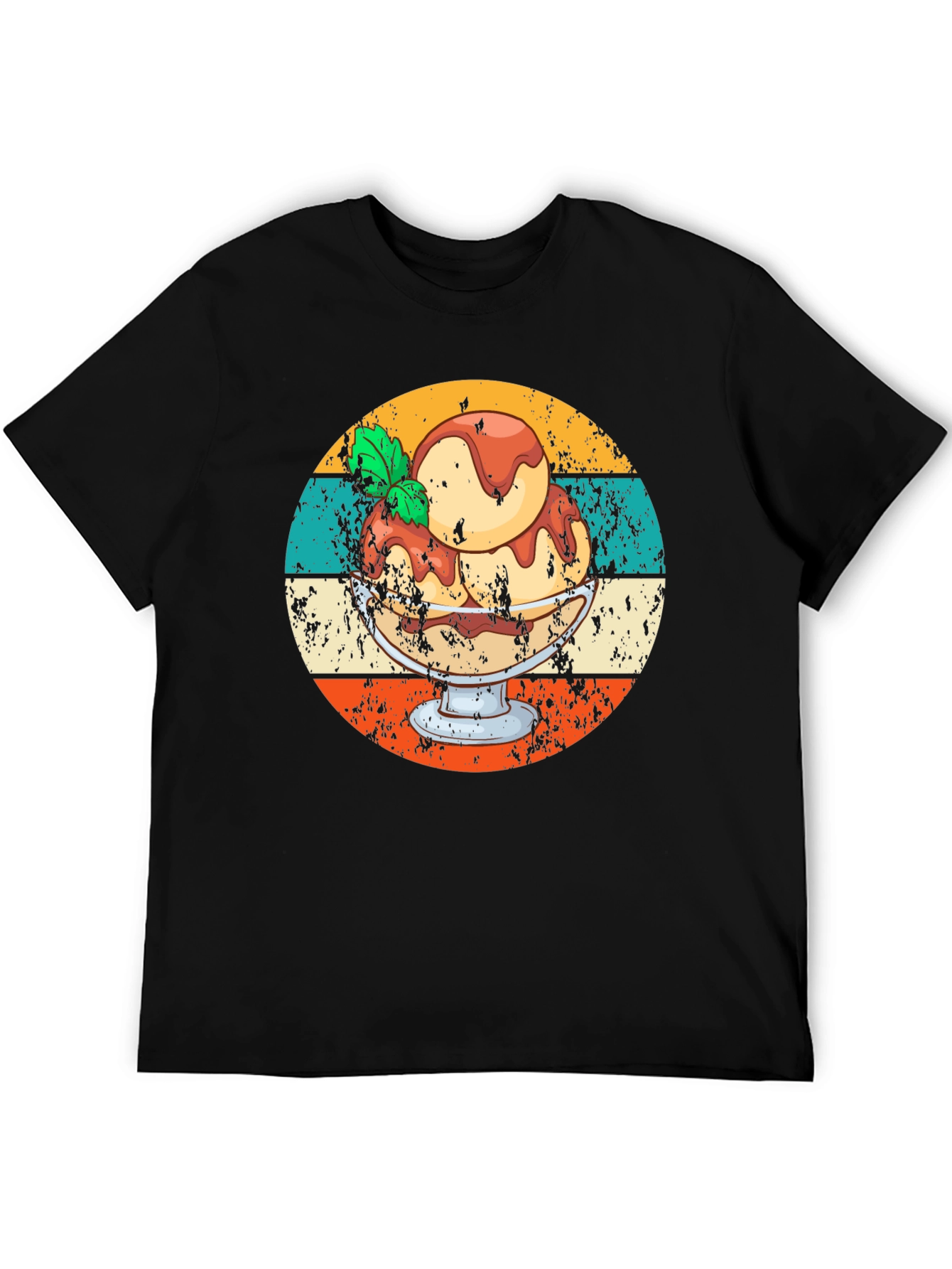 Retro Ice Cream Sundae Graphic Tee