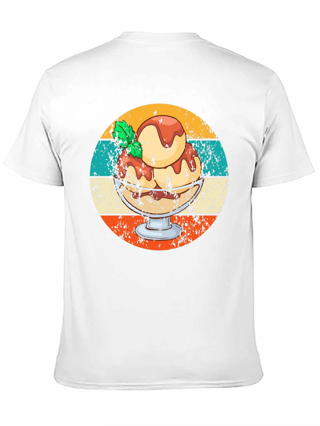 Retro Ice Cream Sundae Graphic Tee