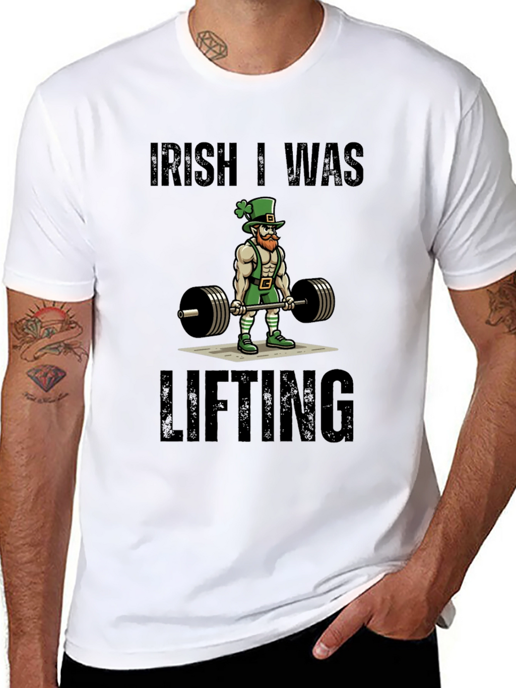 Irish I Was Lifting Graphic Tee