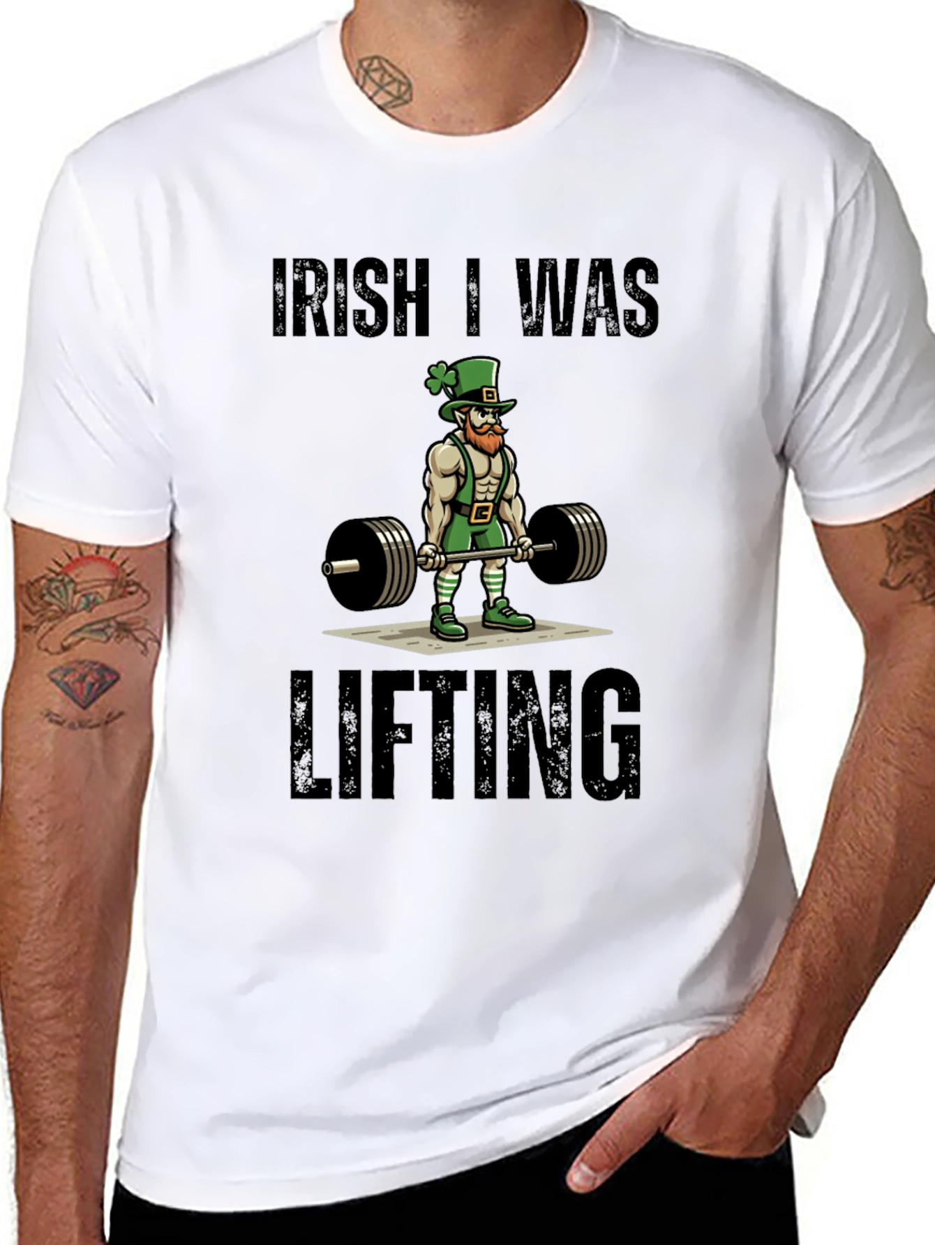Irish I Was Lifting Graphic Tee