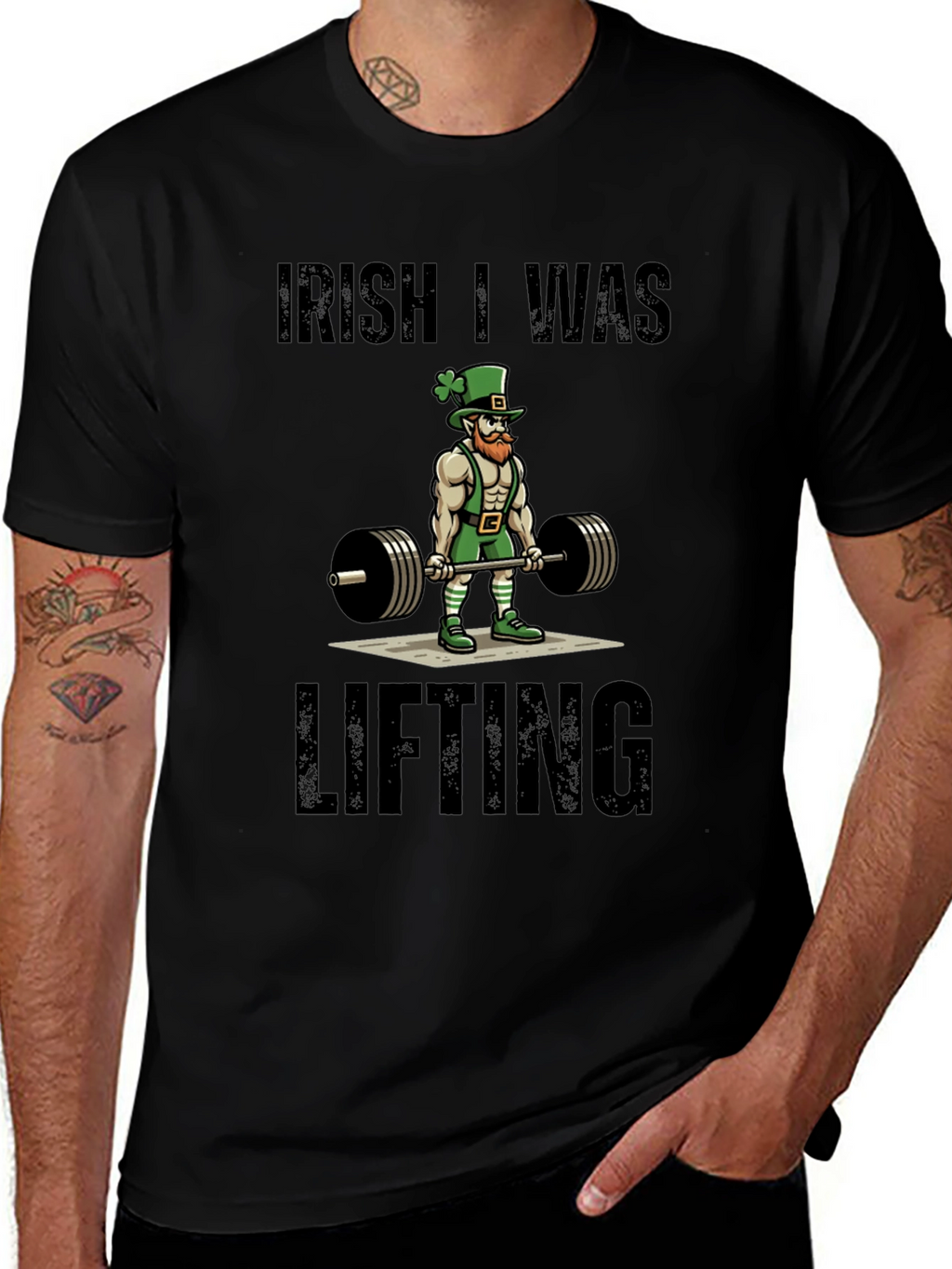 Irish I Was Lifting Graphic Tee