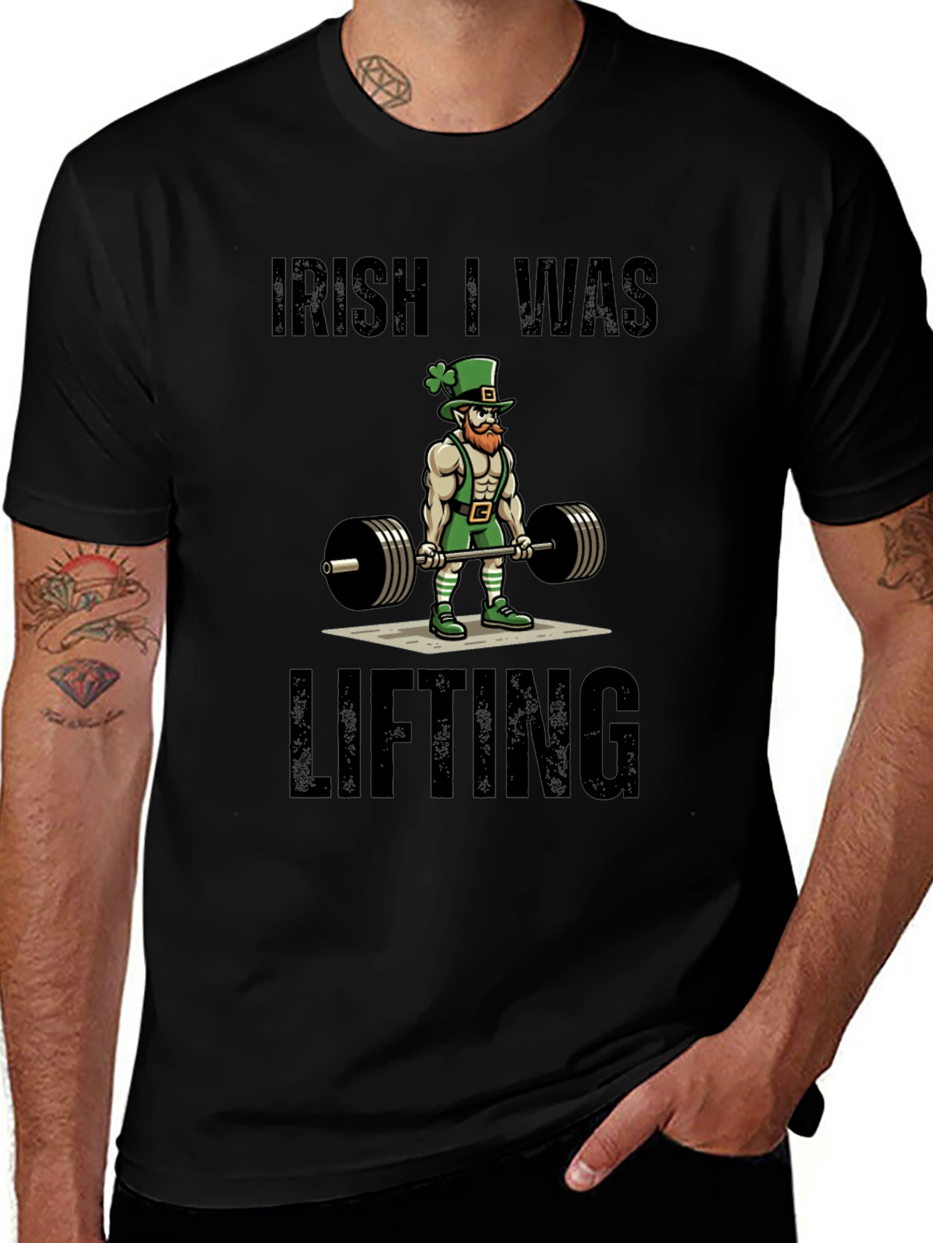 Irish I Was Lifting Graphic Tee