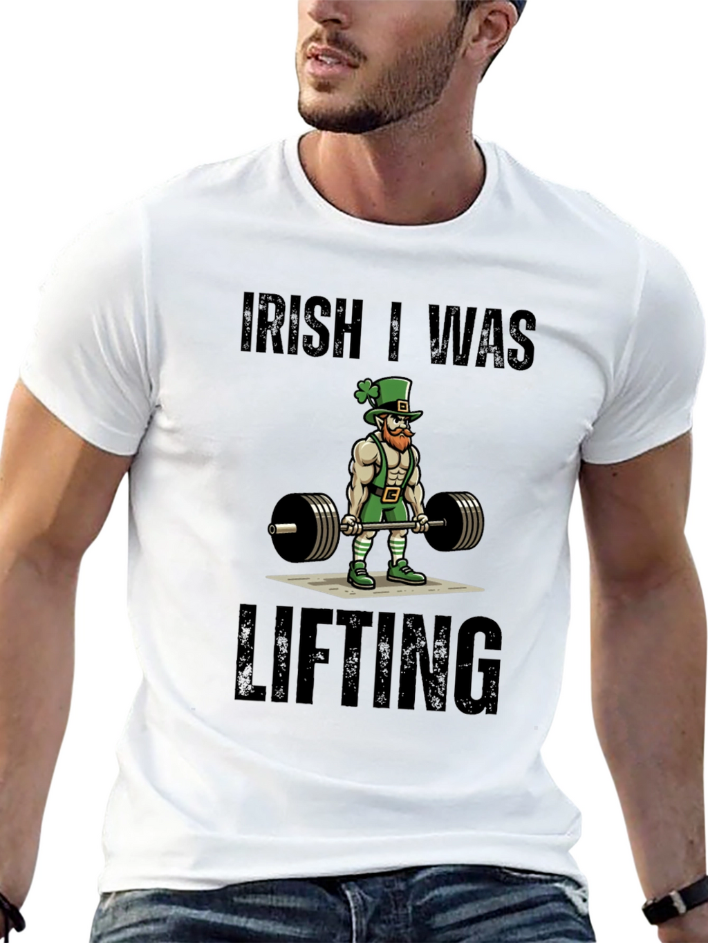 Irish I Was Lifting Graphic Tee