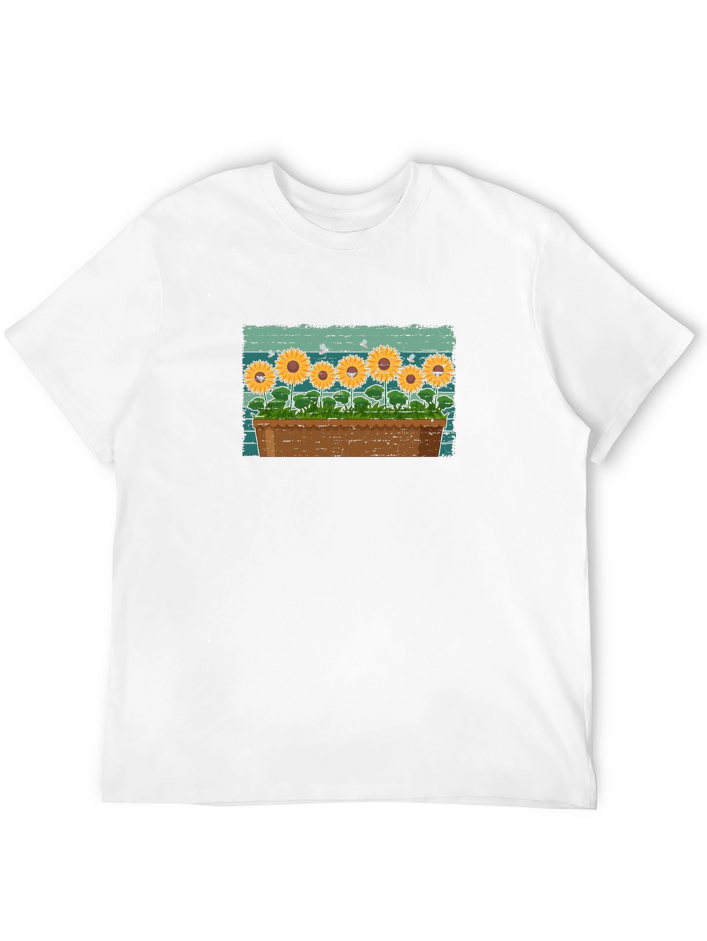 Sunflower Garden T-Shirt - Unique Graphic Tee