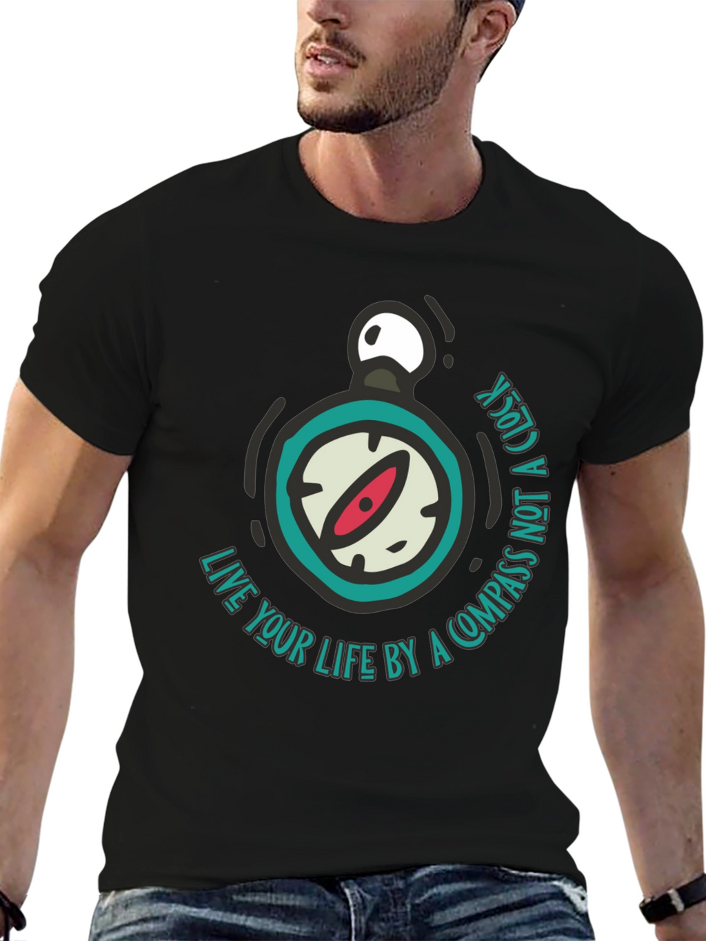 Compass Graphic Tee - Live by Compass