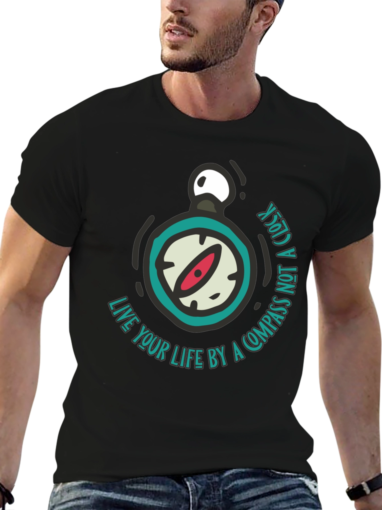 Compass Graphic Tee - Live by Compass