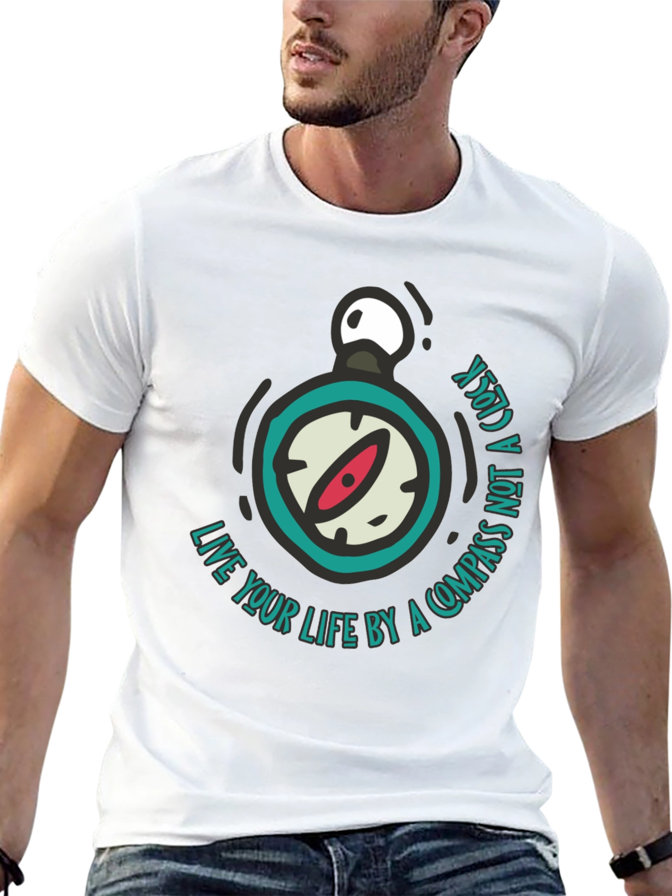 Compass Graphic Tee - Live by Compass