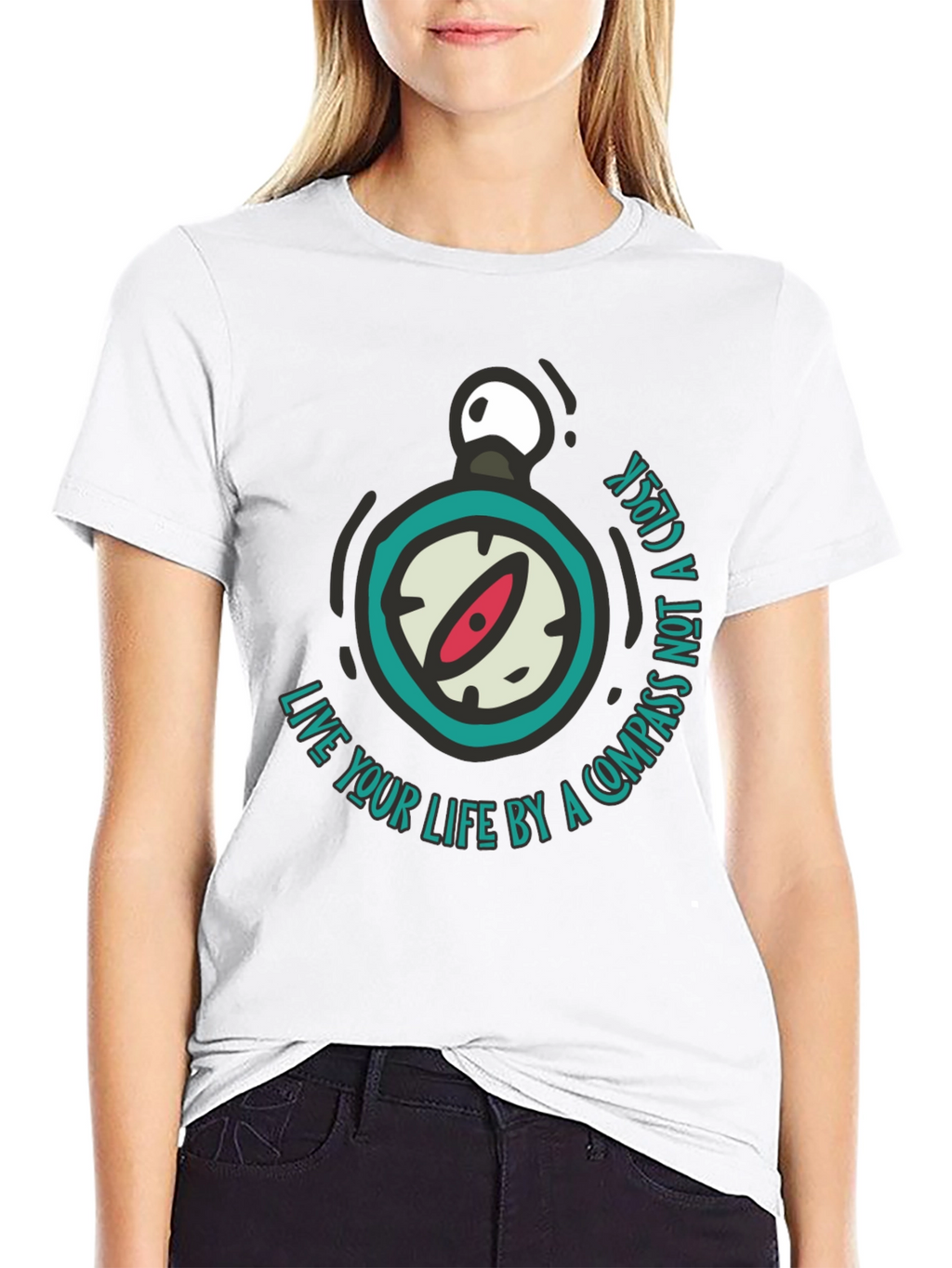 Compass Graphic Tee - Live by Compass