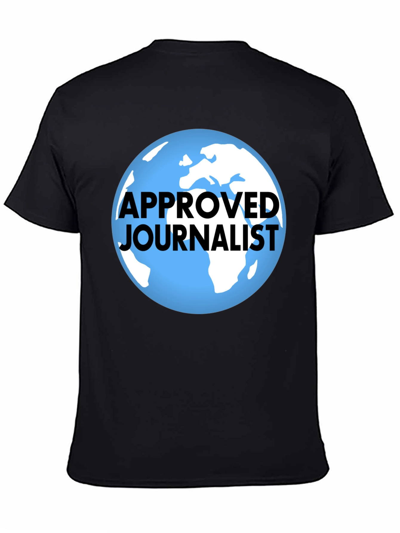 Approved Journalist Graphic T-Shirt - Black