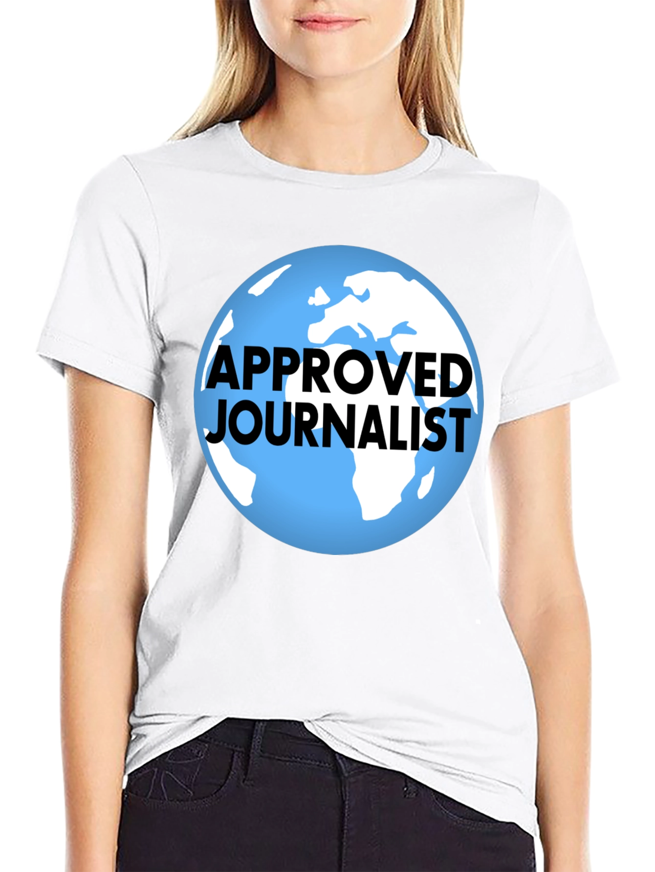 Approved Journalist Graphic T-Shirt - Black