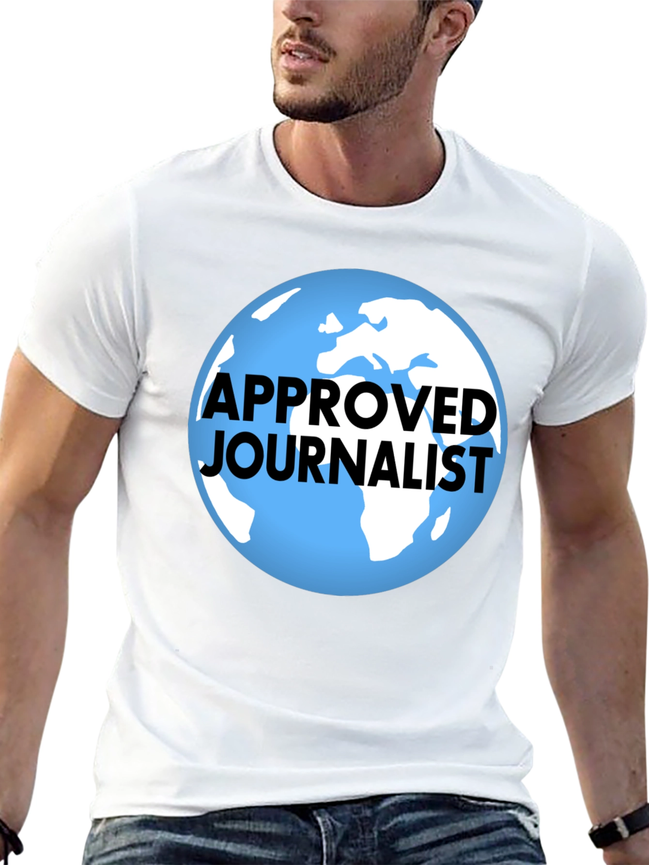 Approved Journalist Graphic T-Shirt - Black