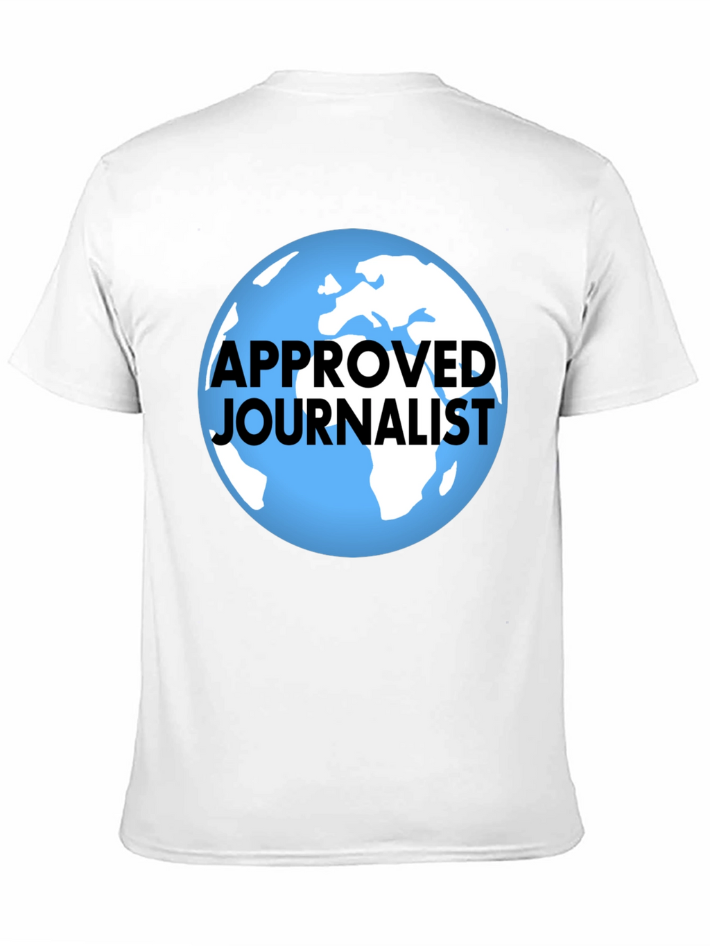 Approved Journalist Graphic T-Shirt - Black