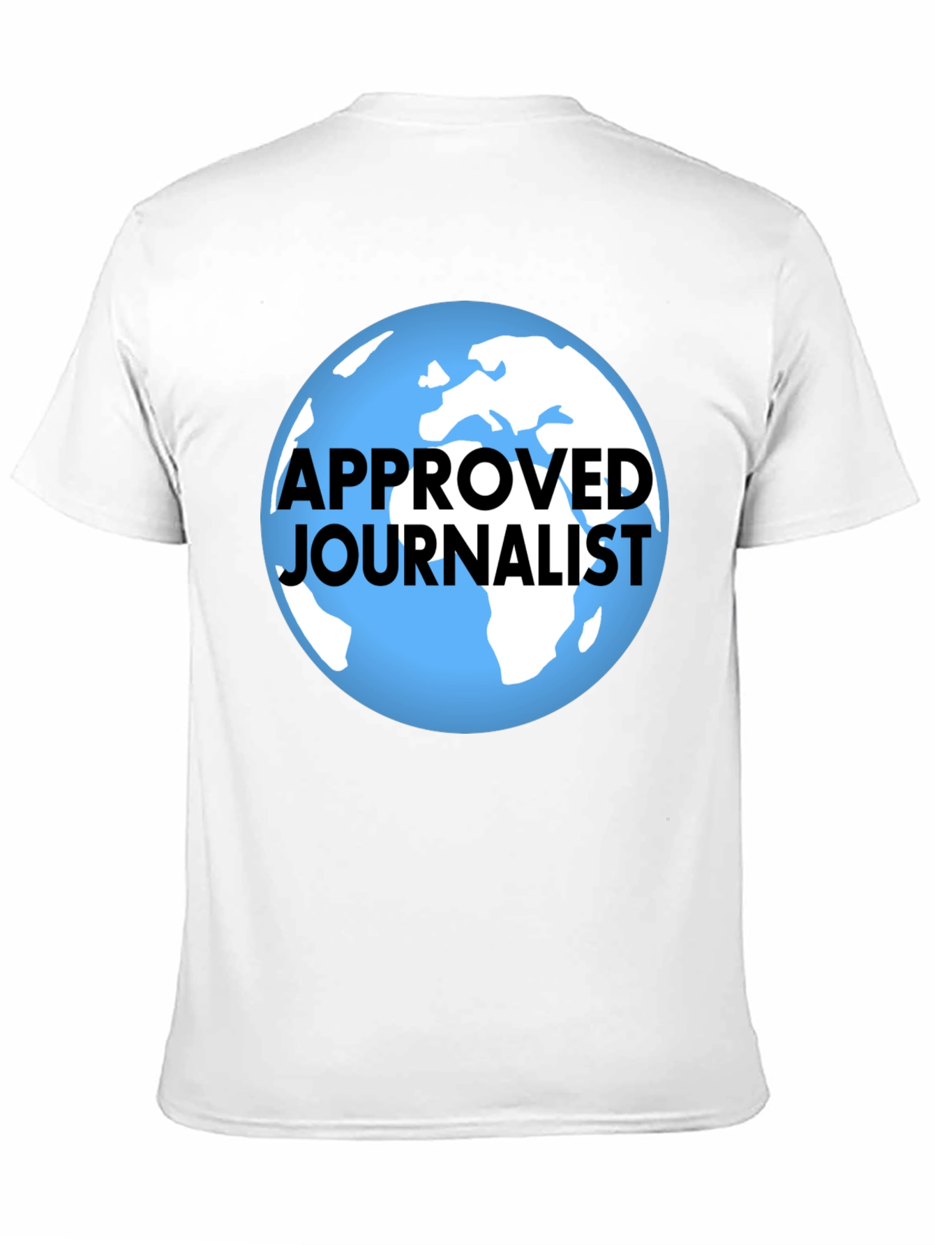Approved Journalist Graphic T-Shirt - Black
