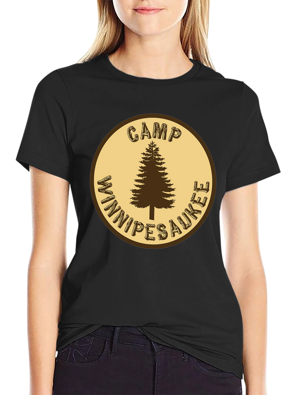 Camp Winnipesaukee T-Shirt - Black Cotton Tee