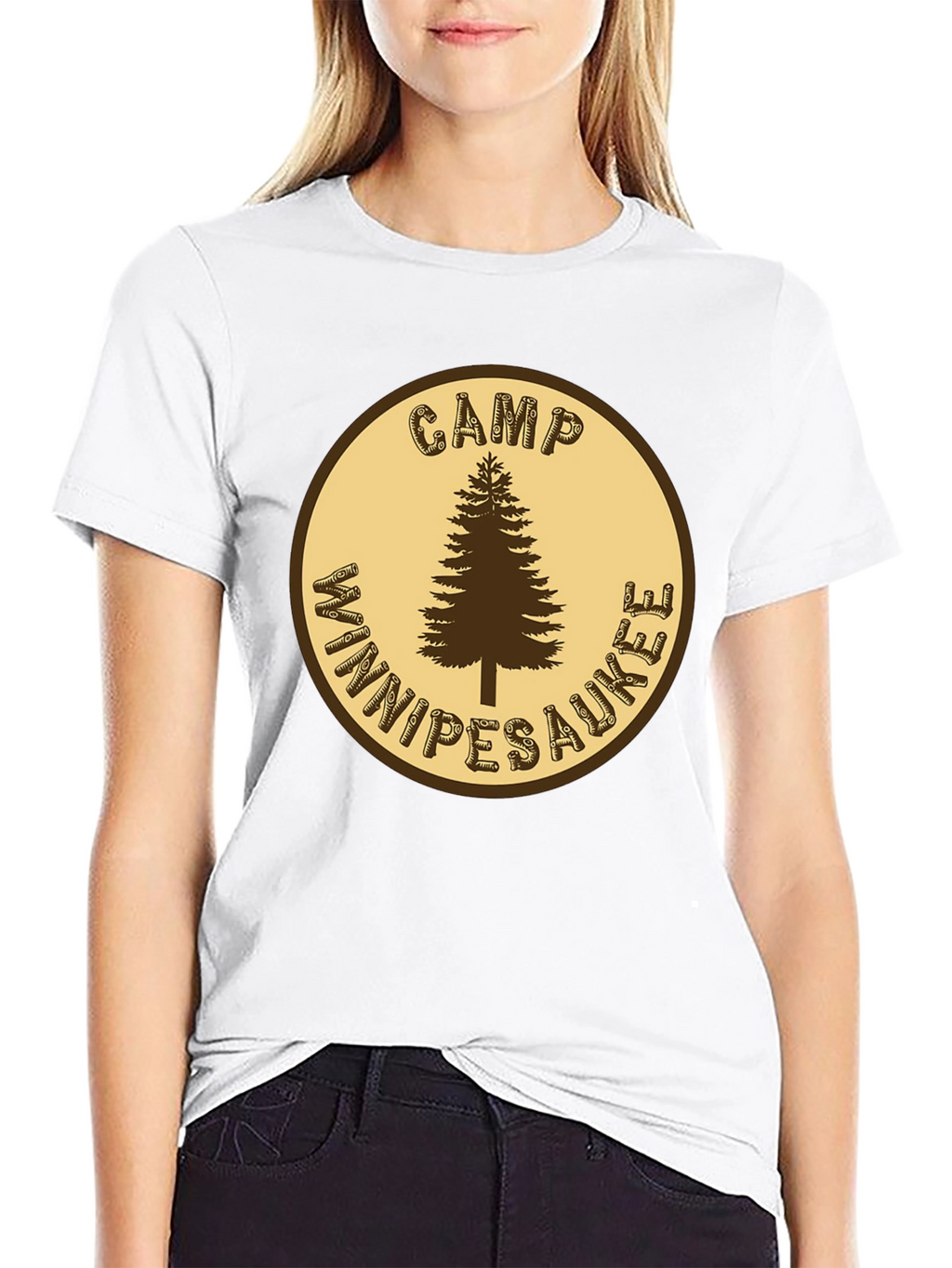 Camp Winnipesaukee T-Shirt - Black Cotton Tee