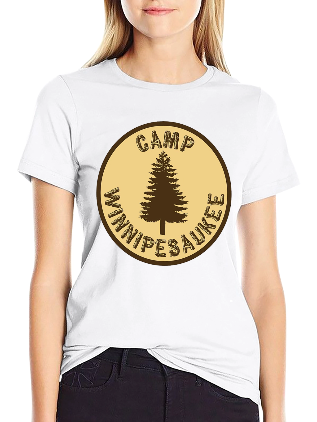 Camp Winnipesaukee T-Shirt - Black Cotton Tee