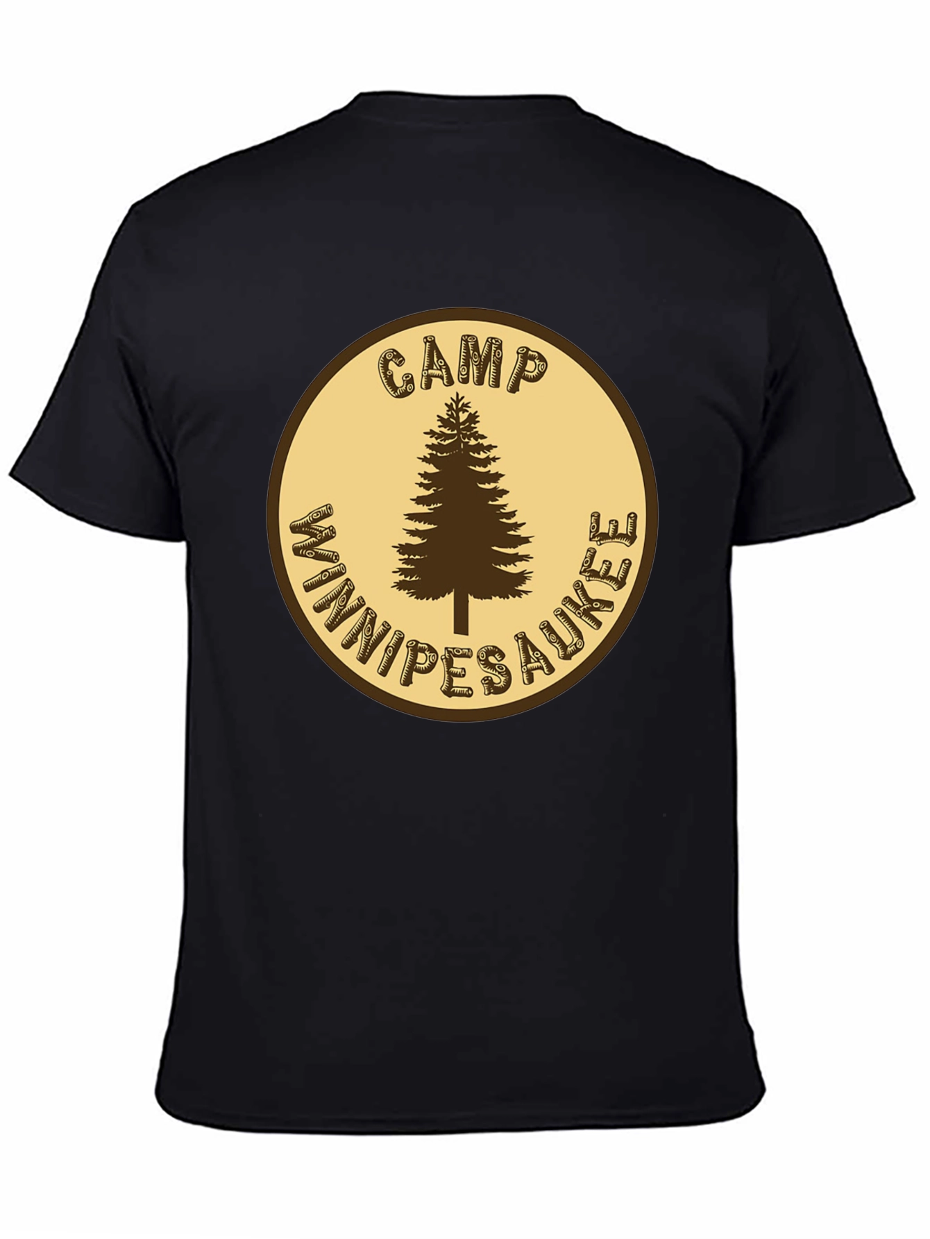 Camp Winnipesaukee T-Shirt - Black Cotton Tee