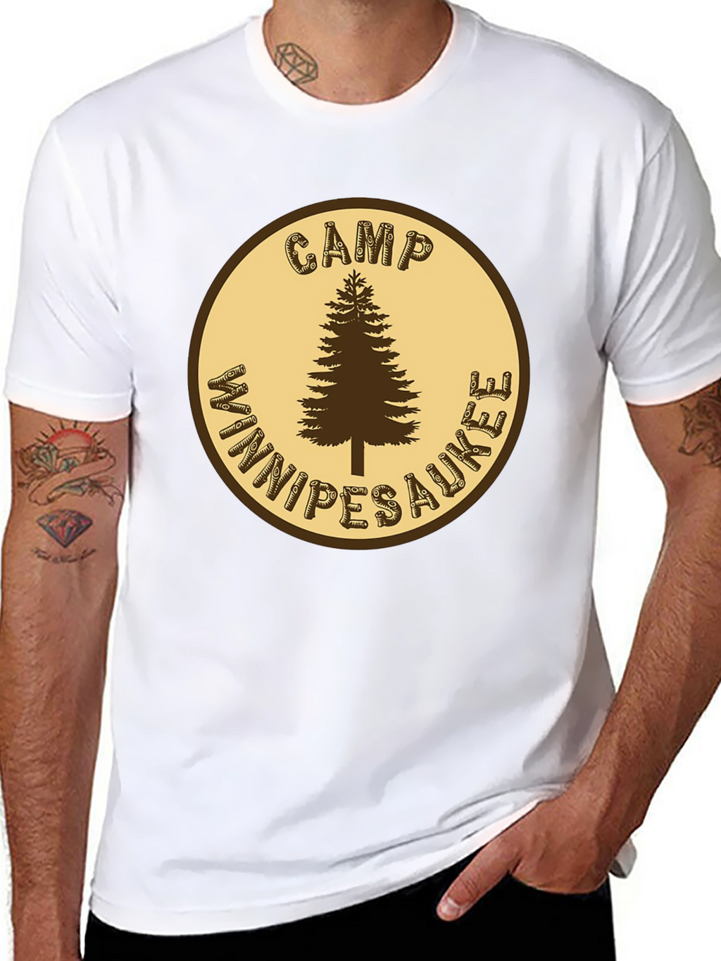 Camp Winnipesaukee T-Shirt - Black Cotton Tee