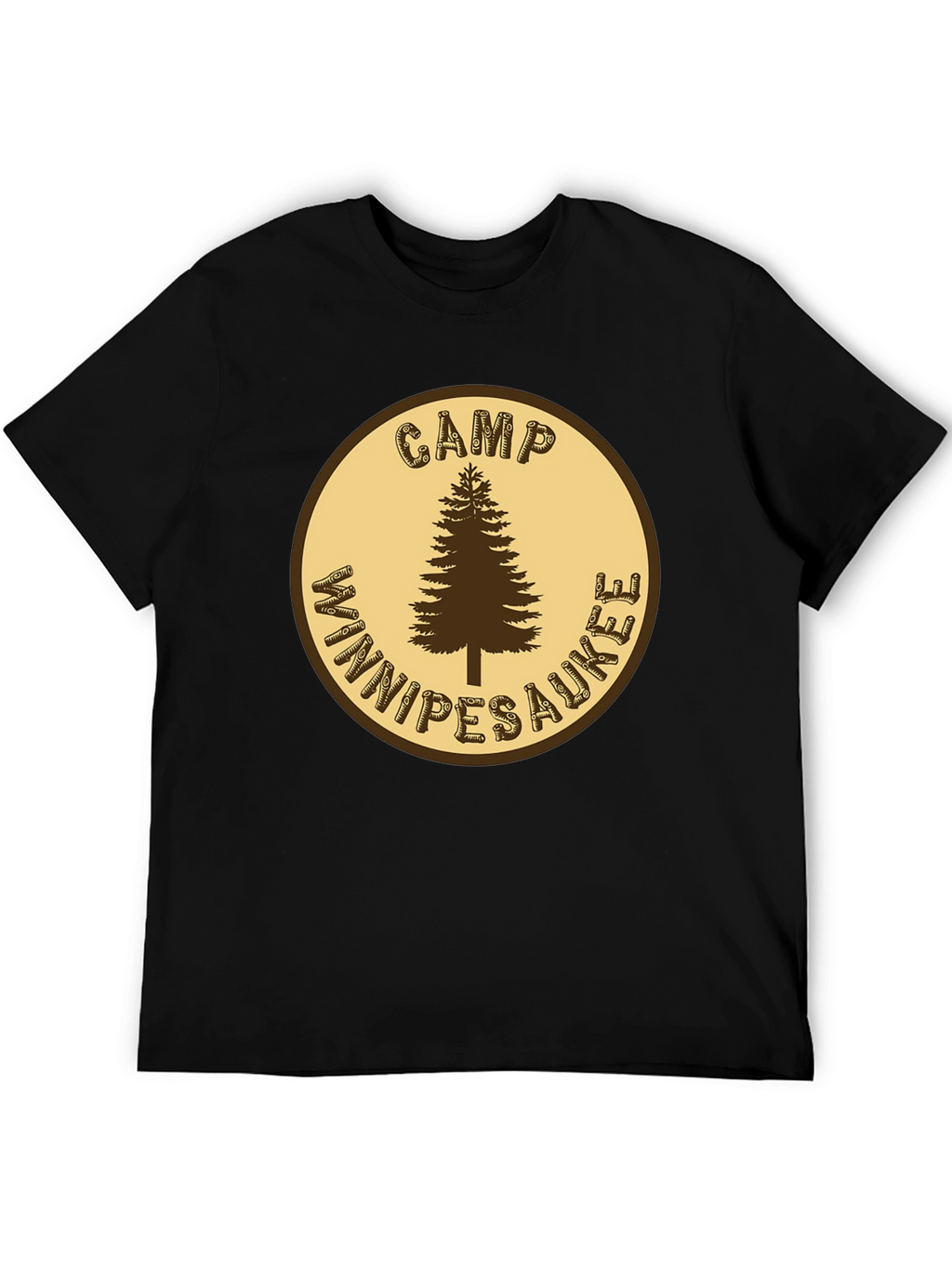 Camp Winnipesaukee T-Shirt - Black Cotton Tee