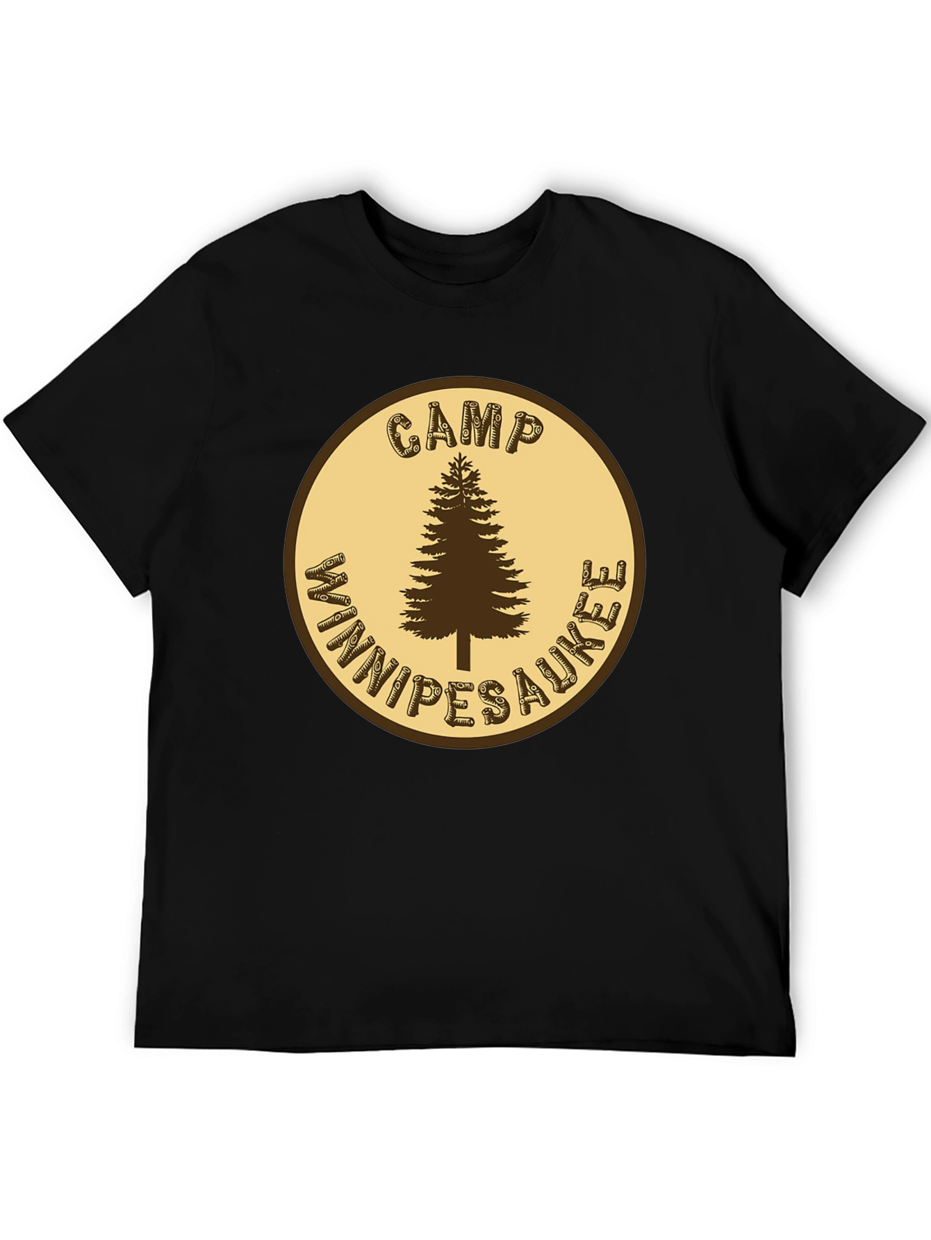 Camp Winnipesaukee T-Shirt - Black Cotton Tee