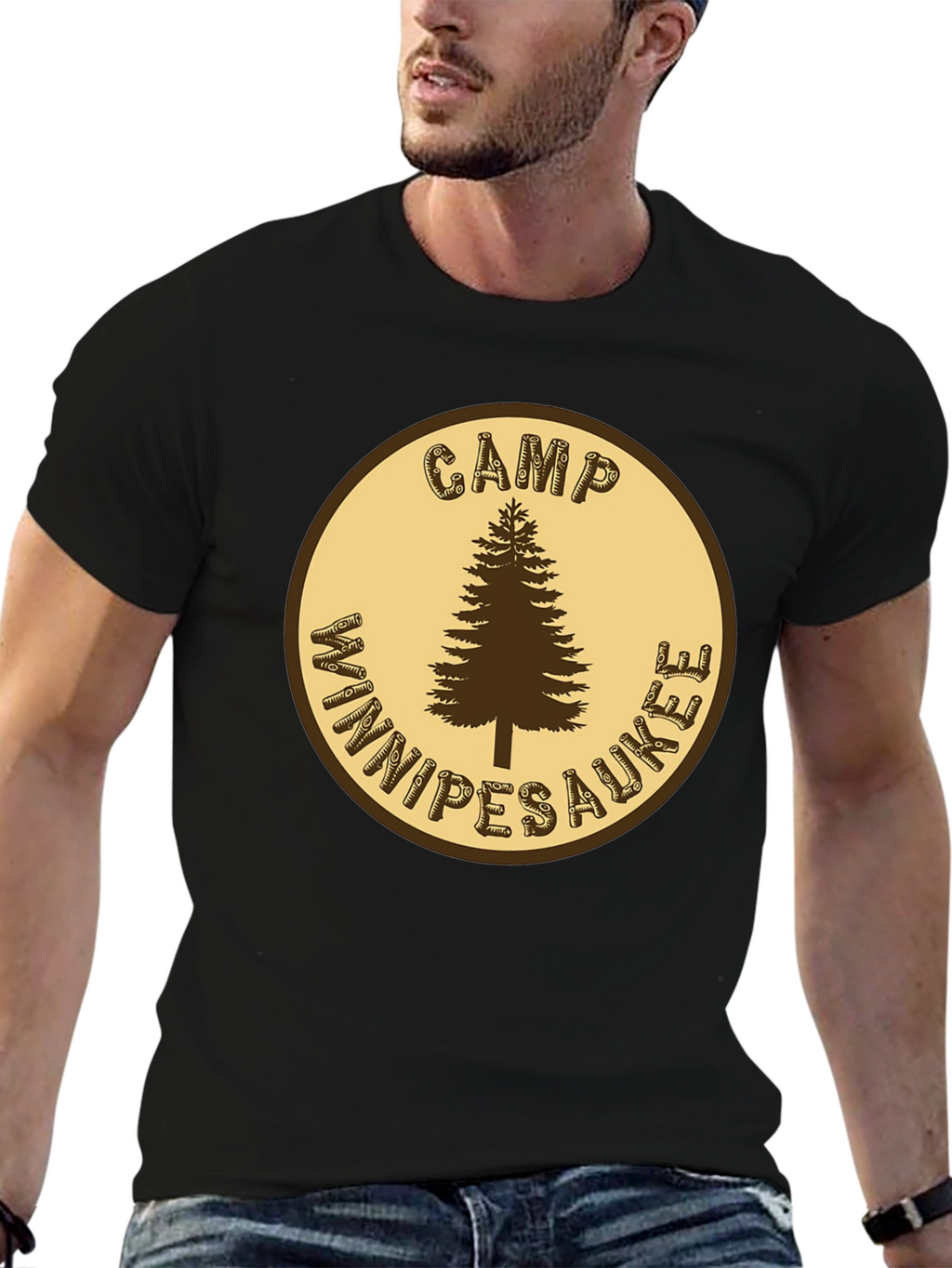 Camp Winnipesaukee T-Shirt - Black Cotton Tee