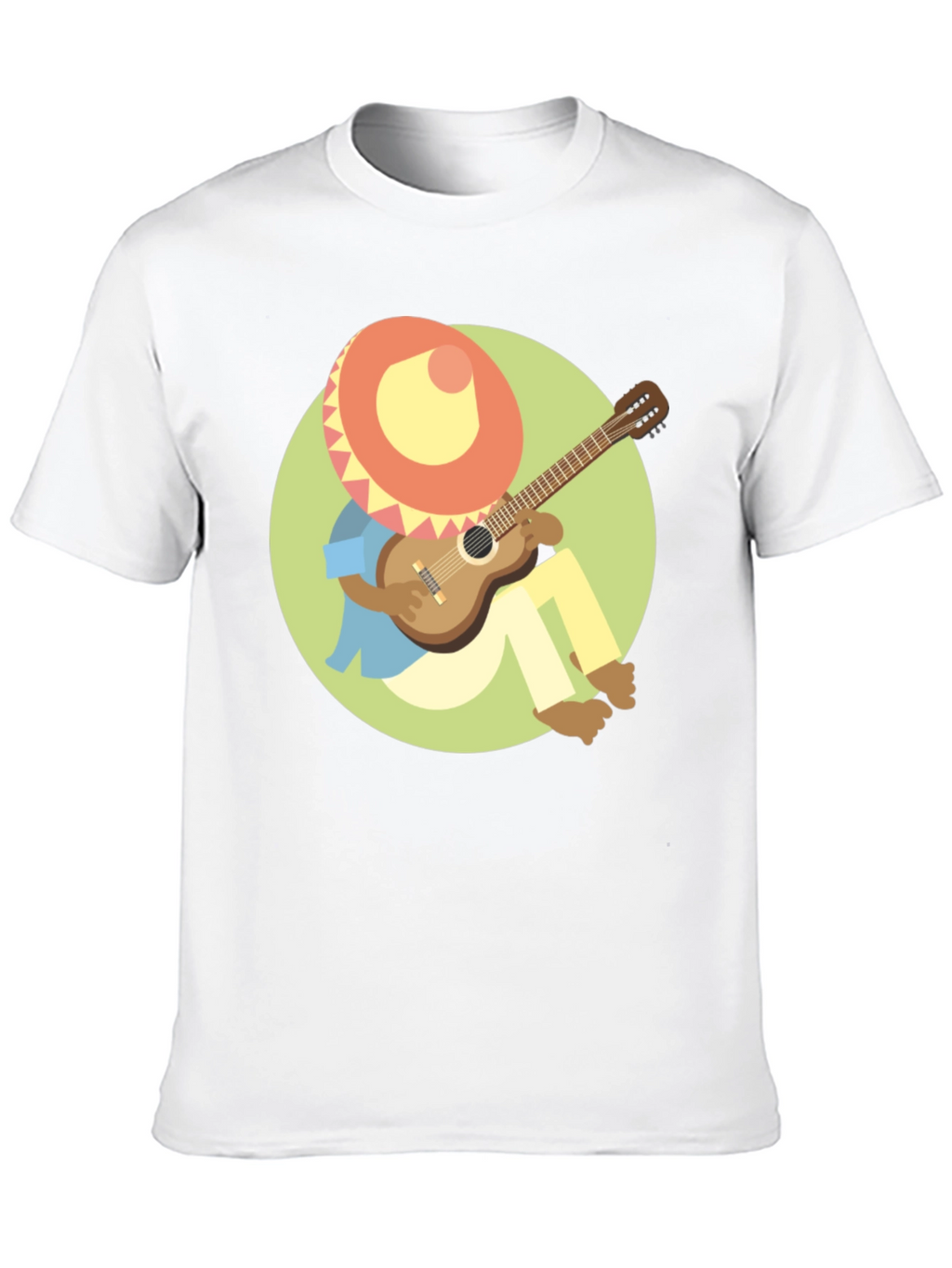Mariachi Cartoon Graphic T-Shirt