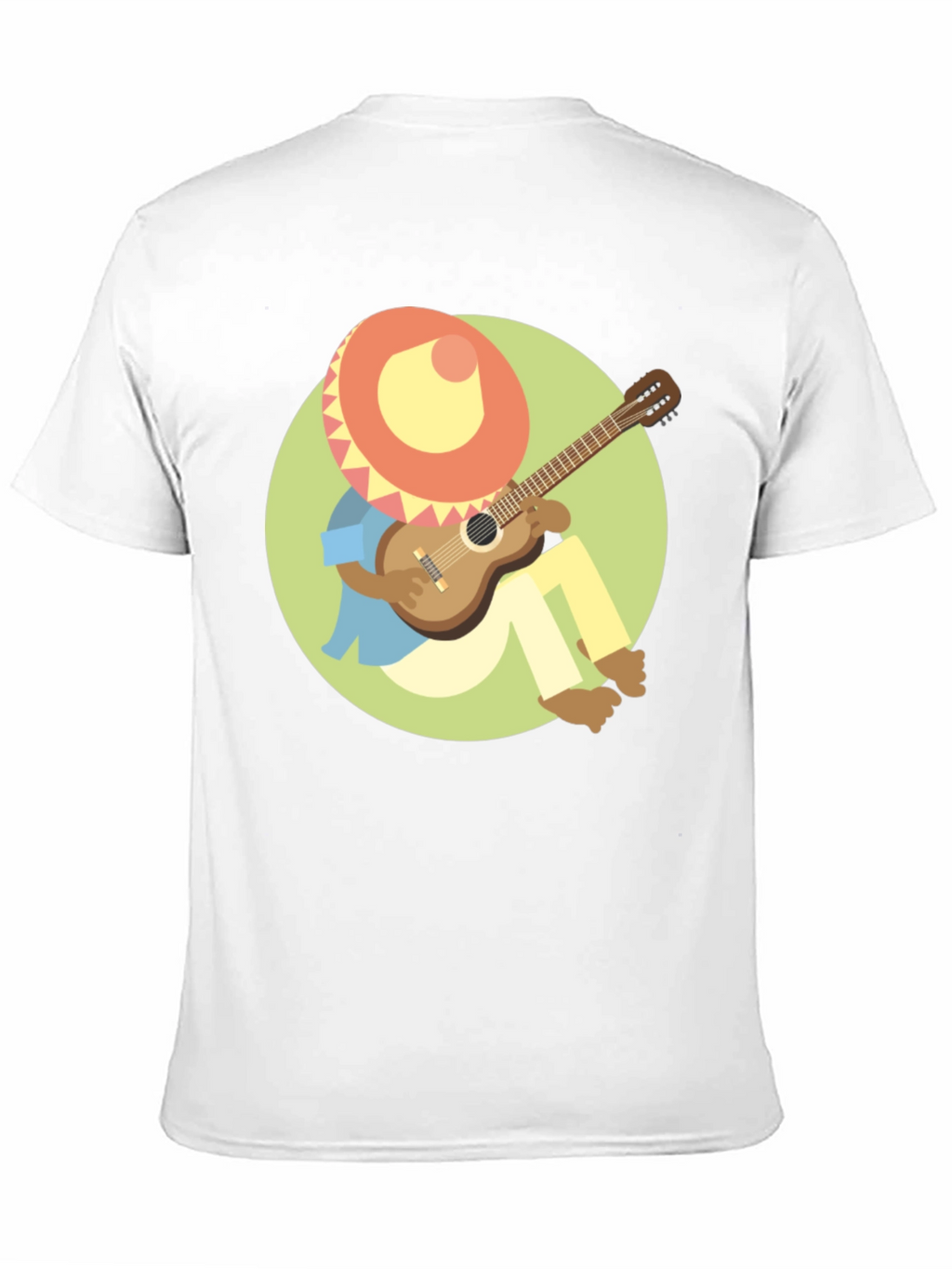 Mariachi Cartoon Graphic T-Shirt