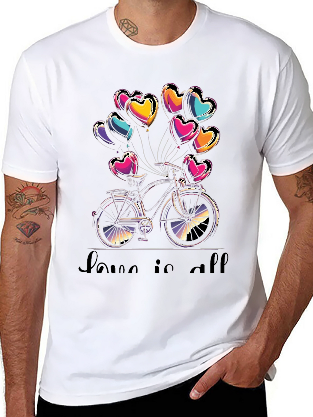 Love is All Graphic T-Shirt