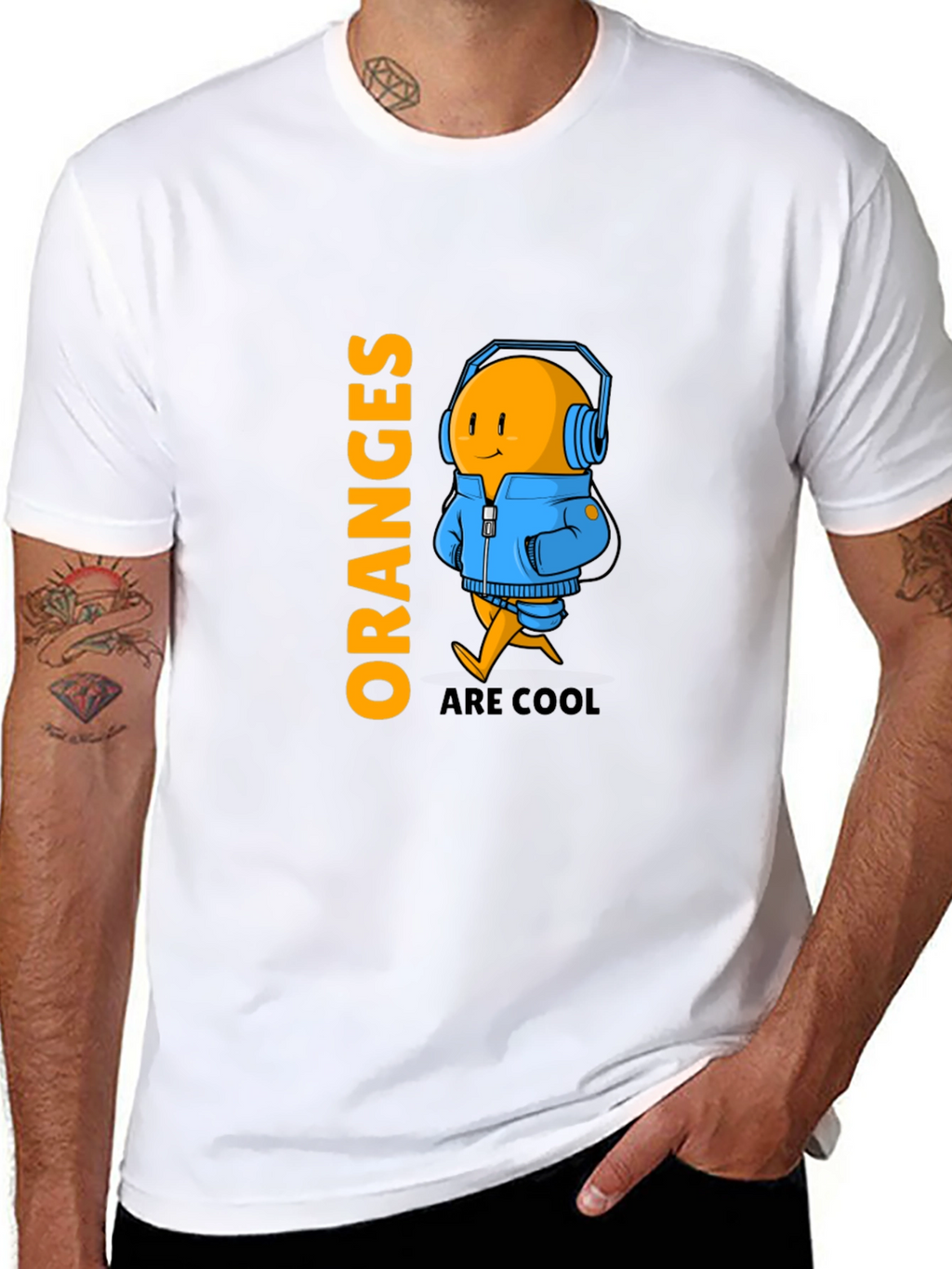 Cool Oranges Graphic T-Shirt