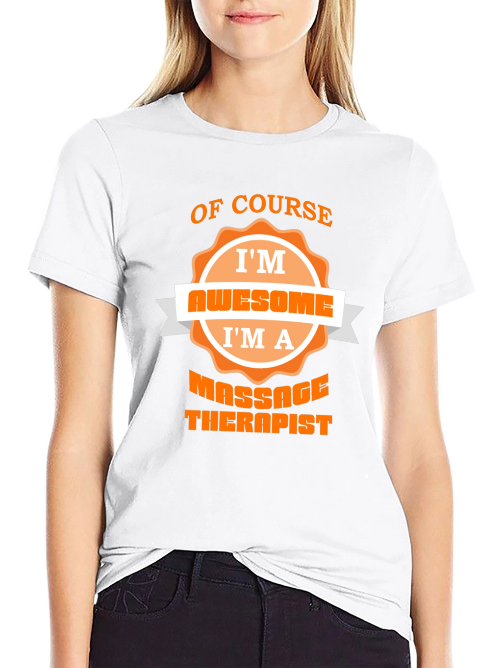 Massage Therapist Awesome Graphic Tee