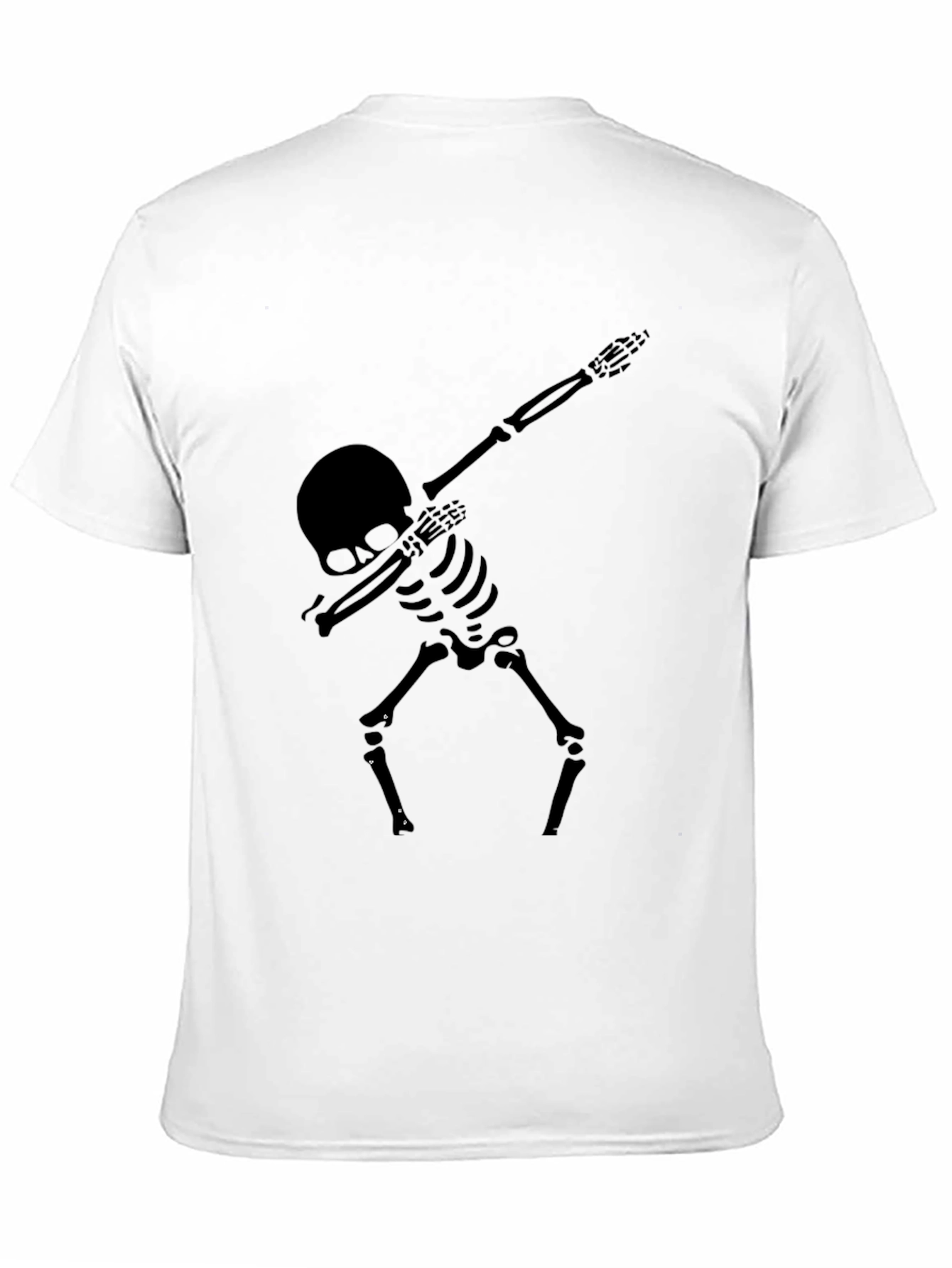 Skeleton Dab Graphic T-Shirt - Black