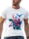 Fantasy Creature Ride Tee - Dinosaur Alien Bigfoot Jackalope
