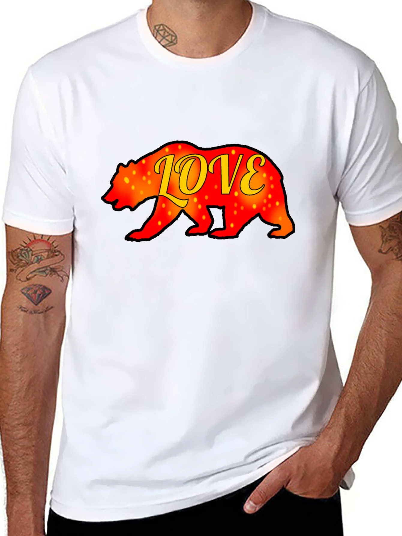 Love Bear T-Shirt - Graphic Tee