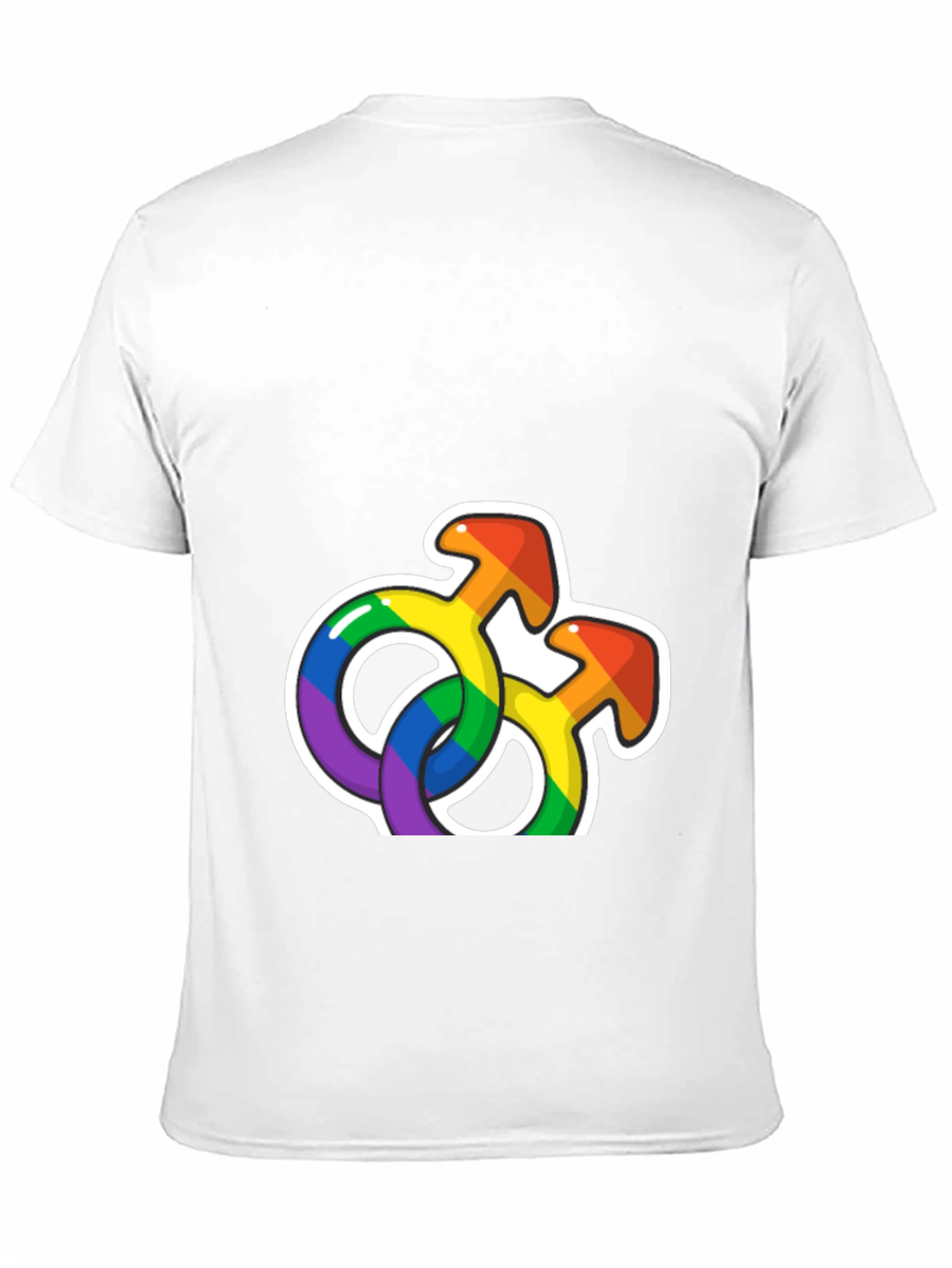 Rainbow Pride Symbols Graphic T-Shirt
