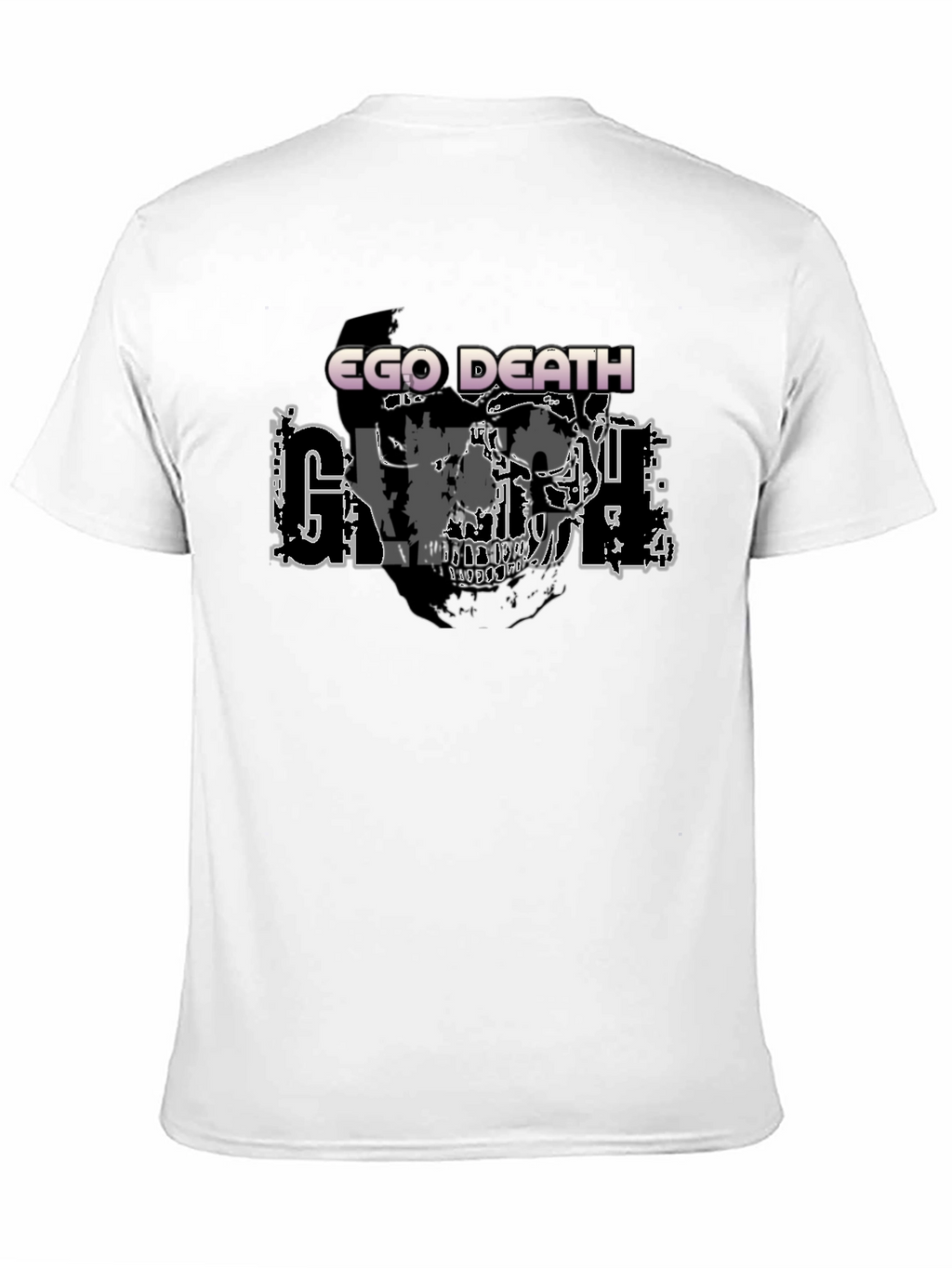 Ego Death Graphic Print Black T-Shirt