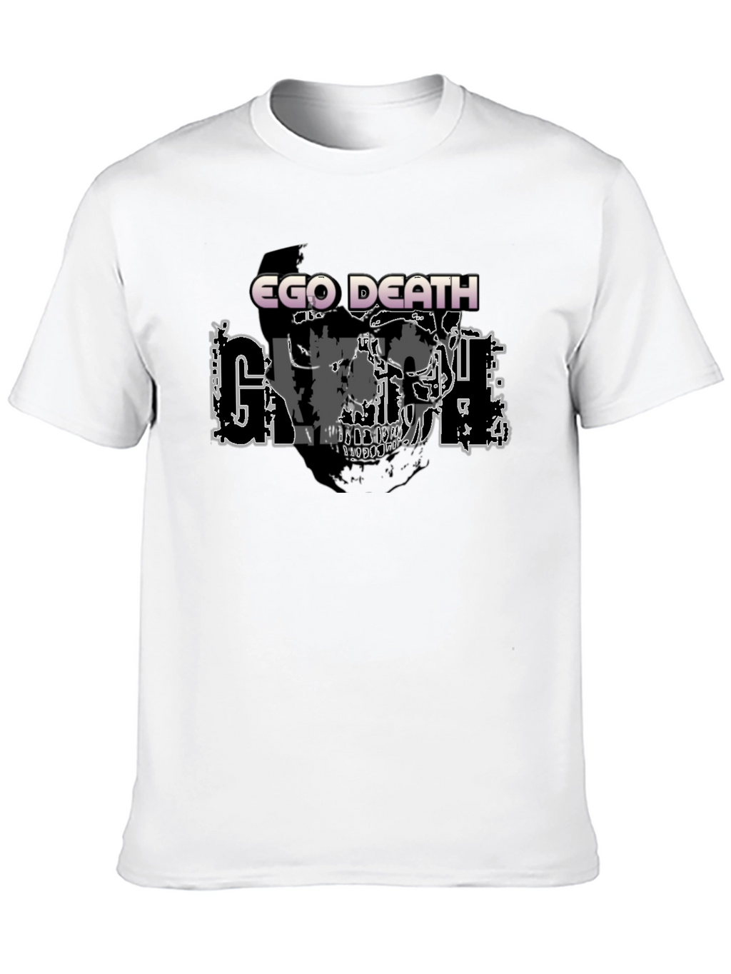 Ego Death Graphic Print Black T-Shirt