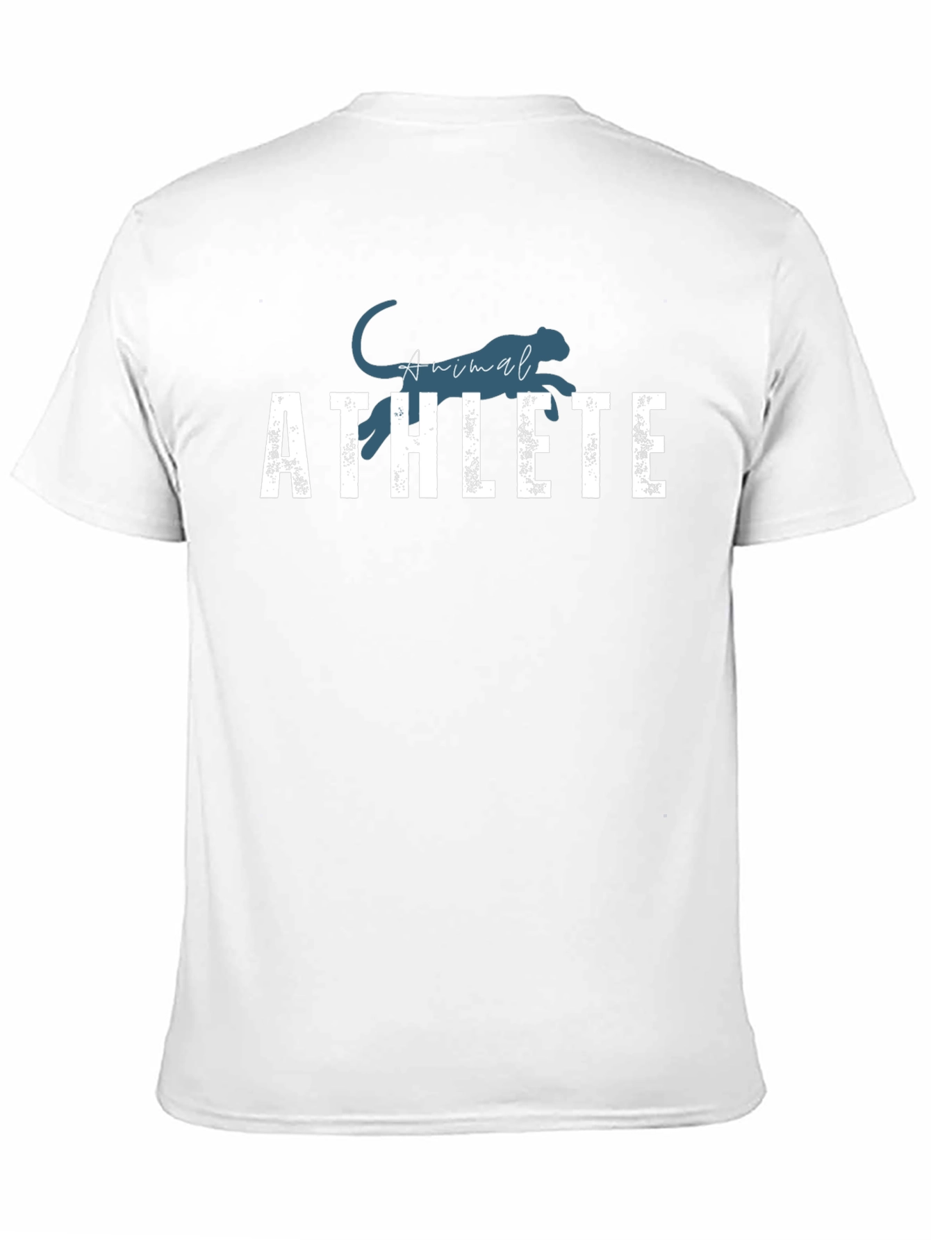 Animal Athlete Black Graphic T-Shirt