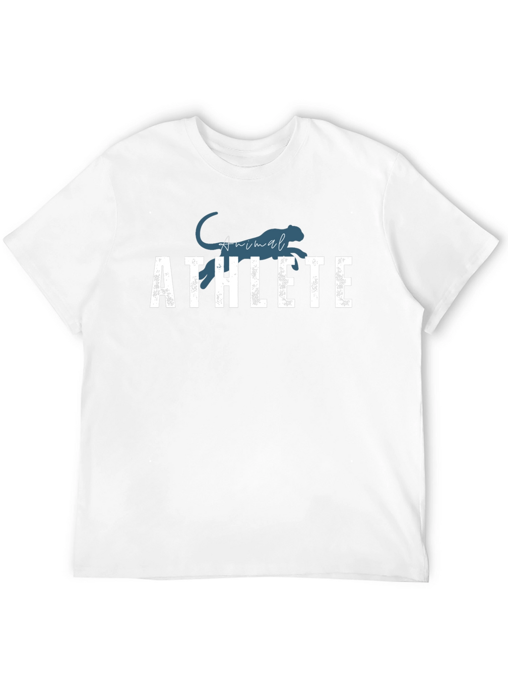 Animal Athlete Black Graphic T-Shirt