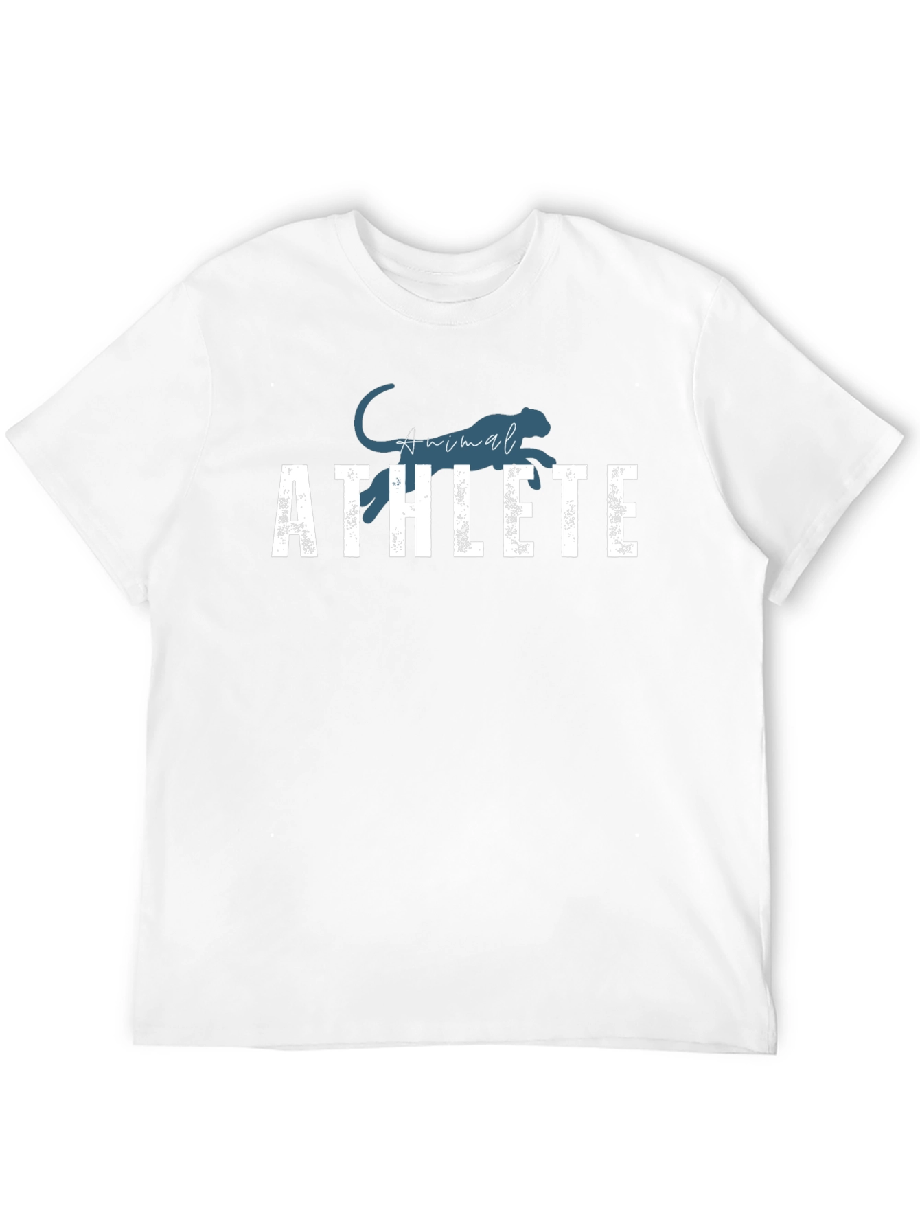 Animal Athlete Black Graphic T-Shirt