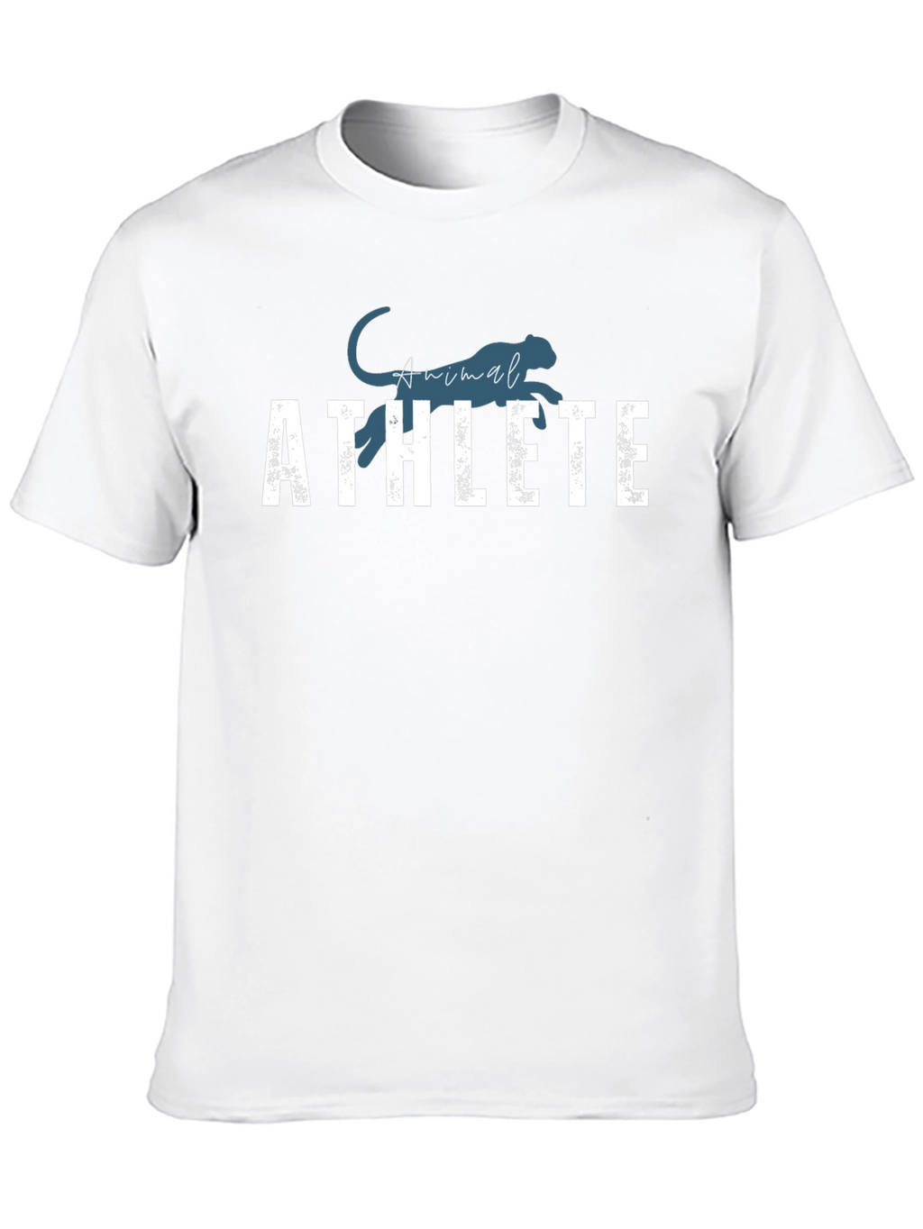Animal Athlete Black Graphic T-Shirt
