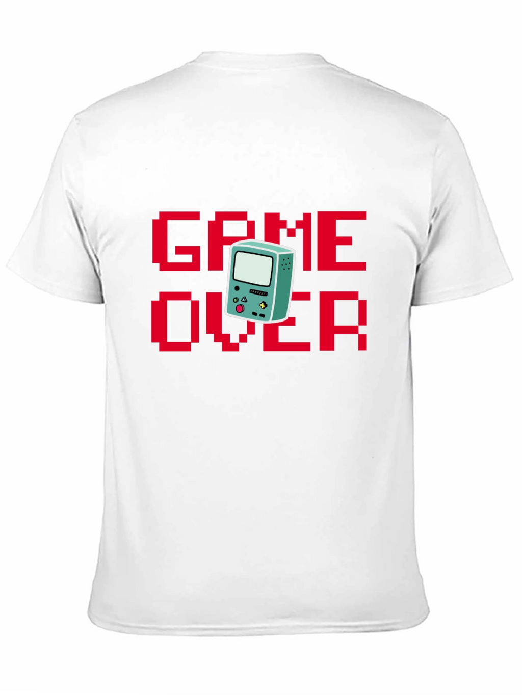 Game Over Pixel Art T-Shirt - Retro Gaming Style