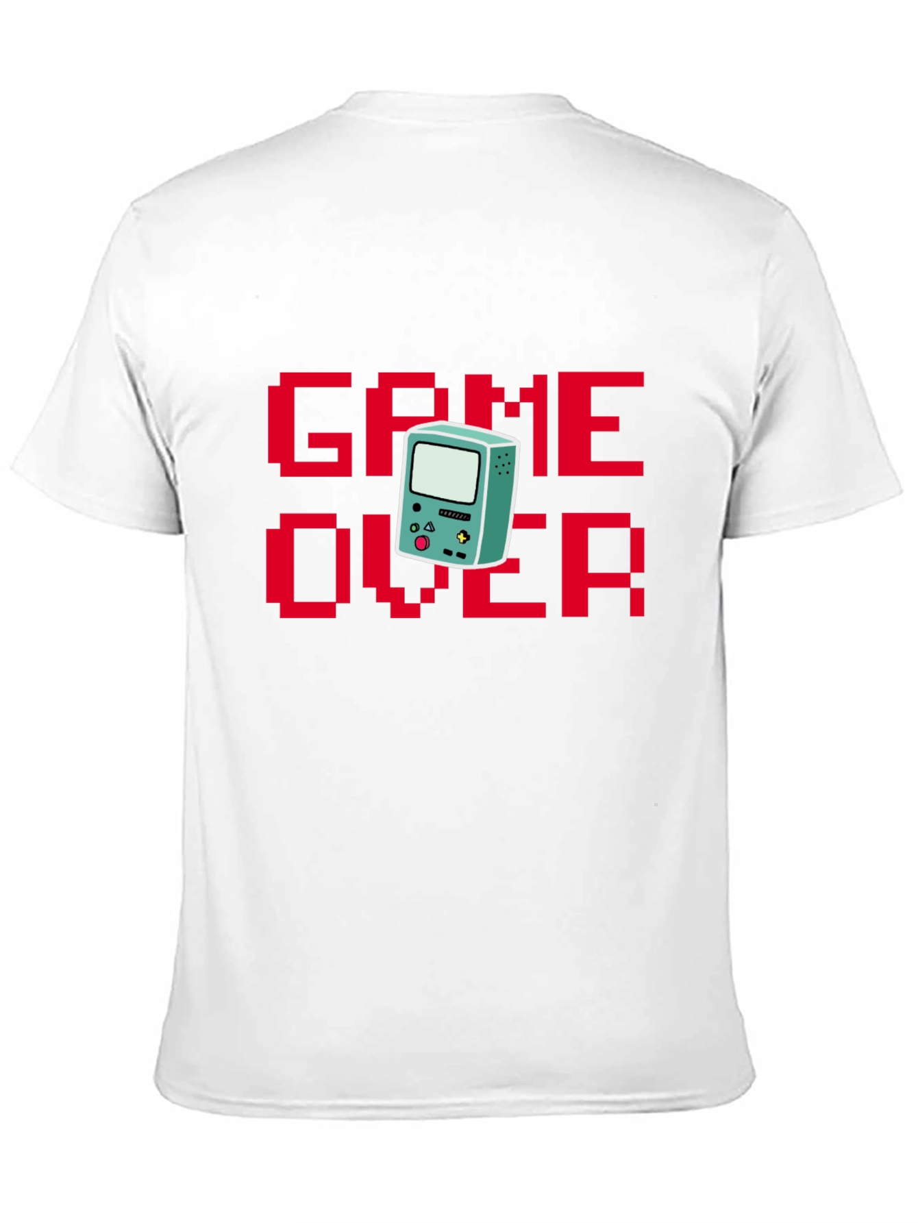 Game Over Pixel Art T-Shirt - Retro Gaming Style