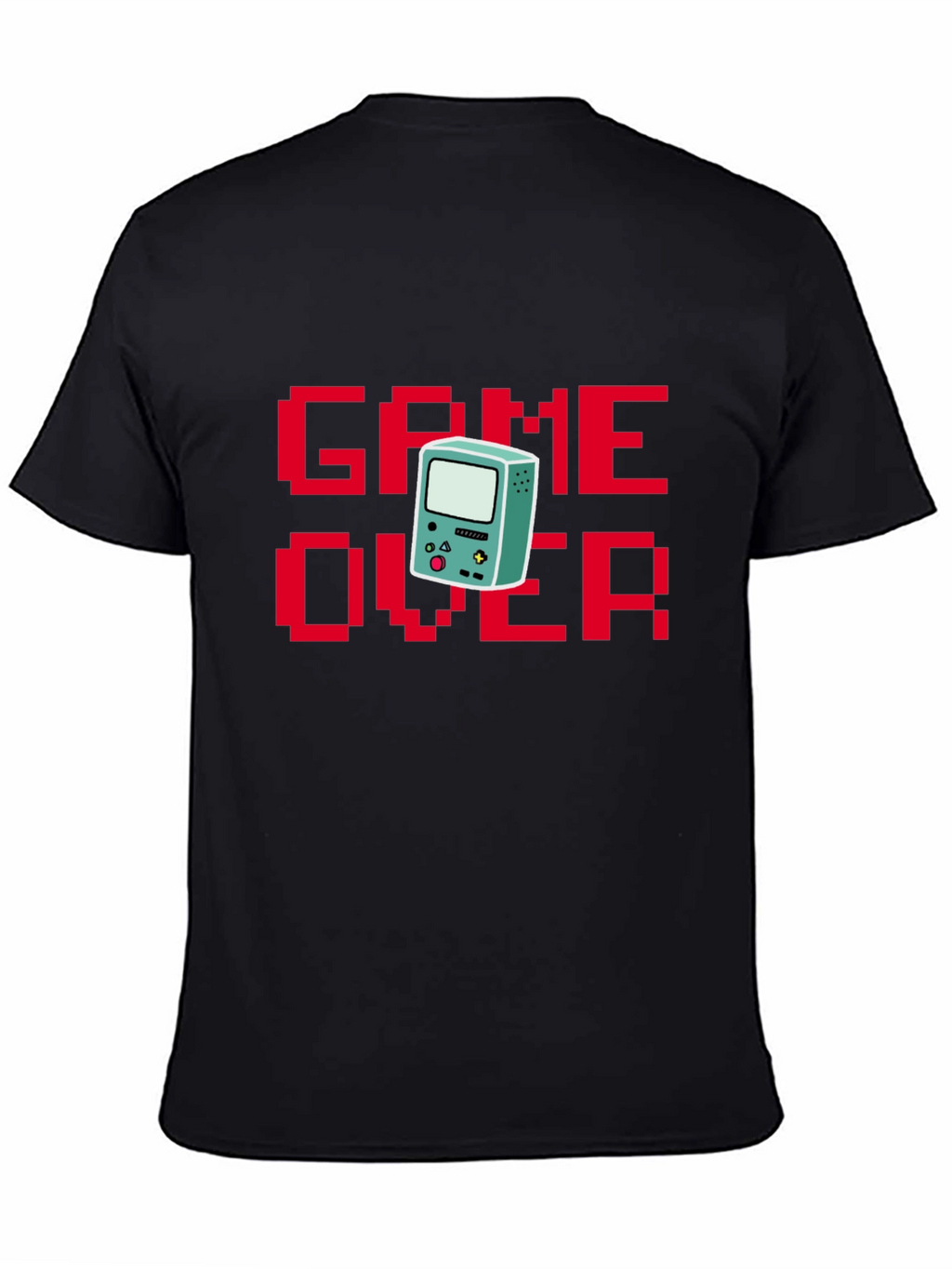 Game Over Pixel Art T-Shirt - Retro Gaming Style