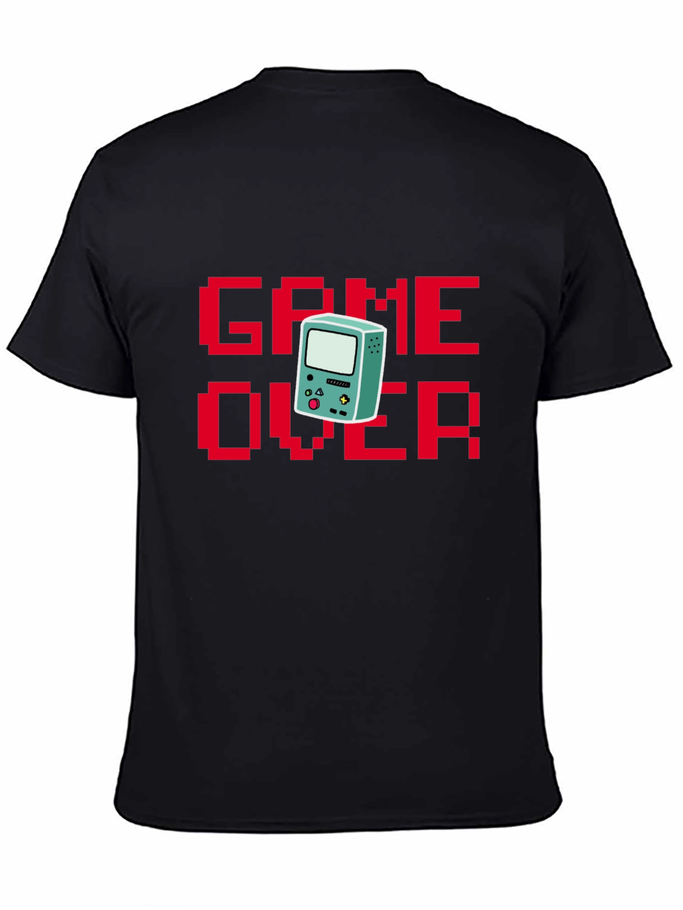Game Over Pixel Art T-Shirt - Retro Gaming Style