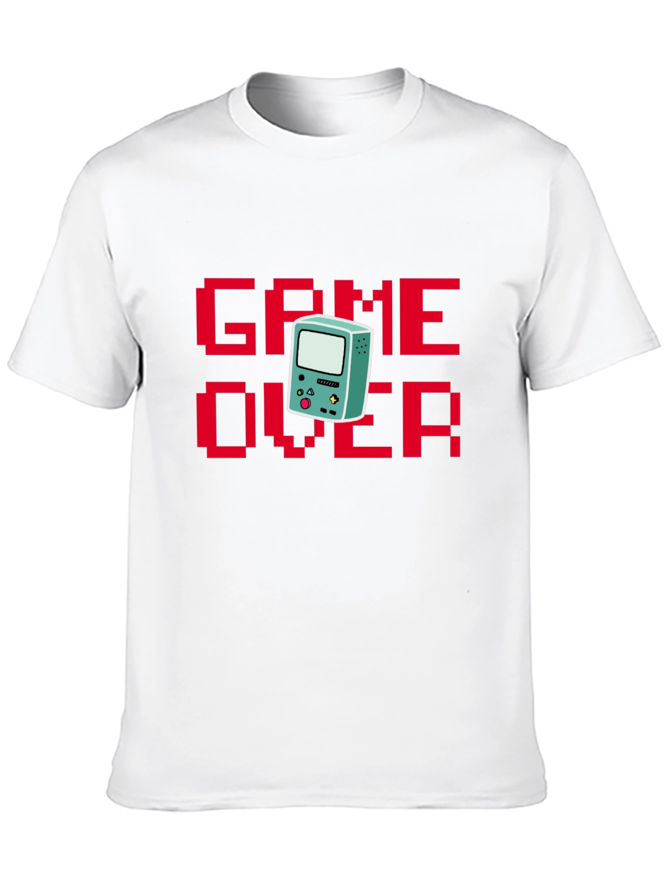 Game Over Pixel Art T-Shirt - Retro Gaming Style